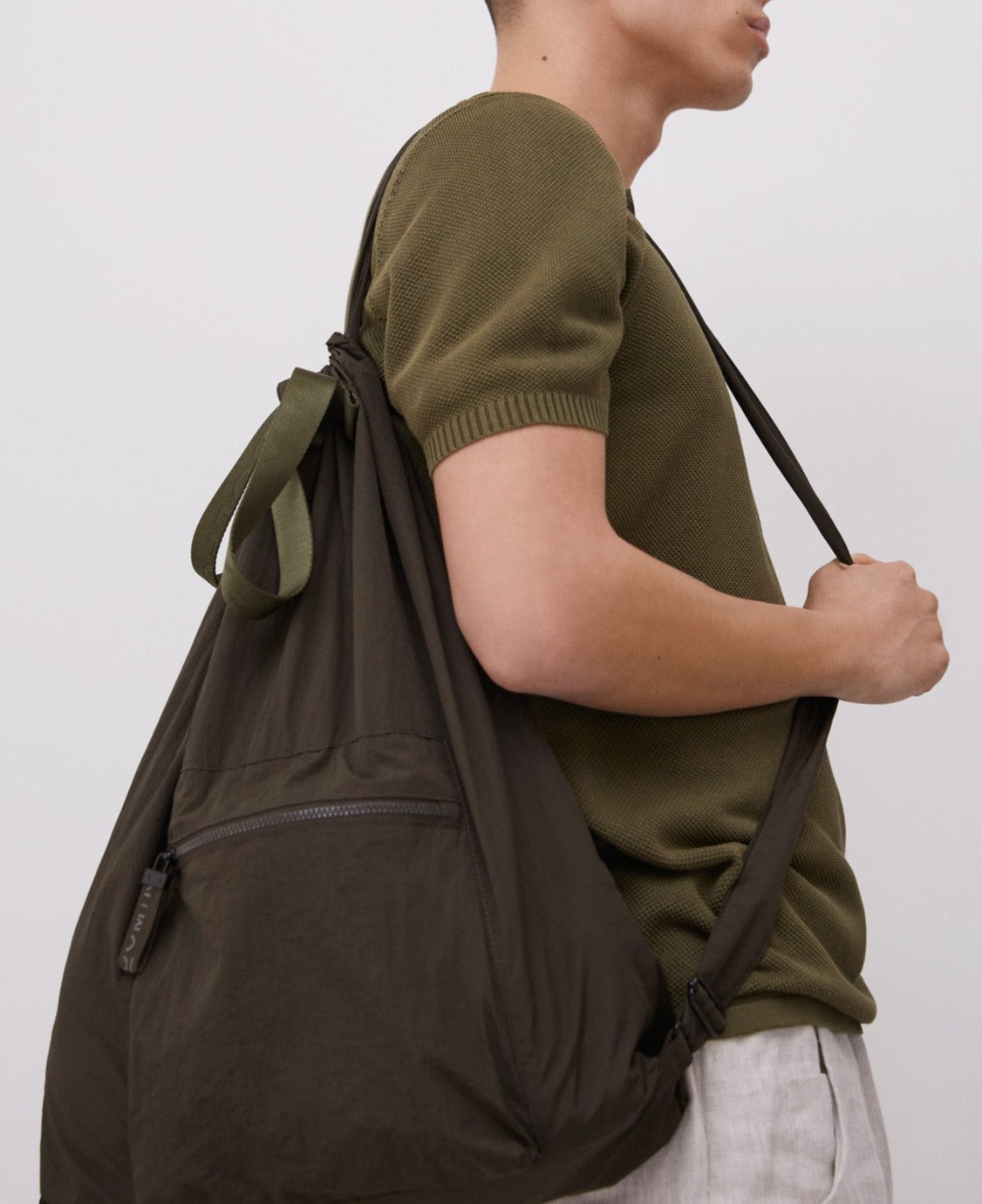 Khaki Black Lightweith Green Backpack