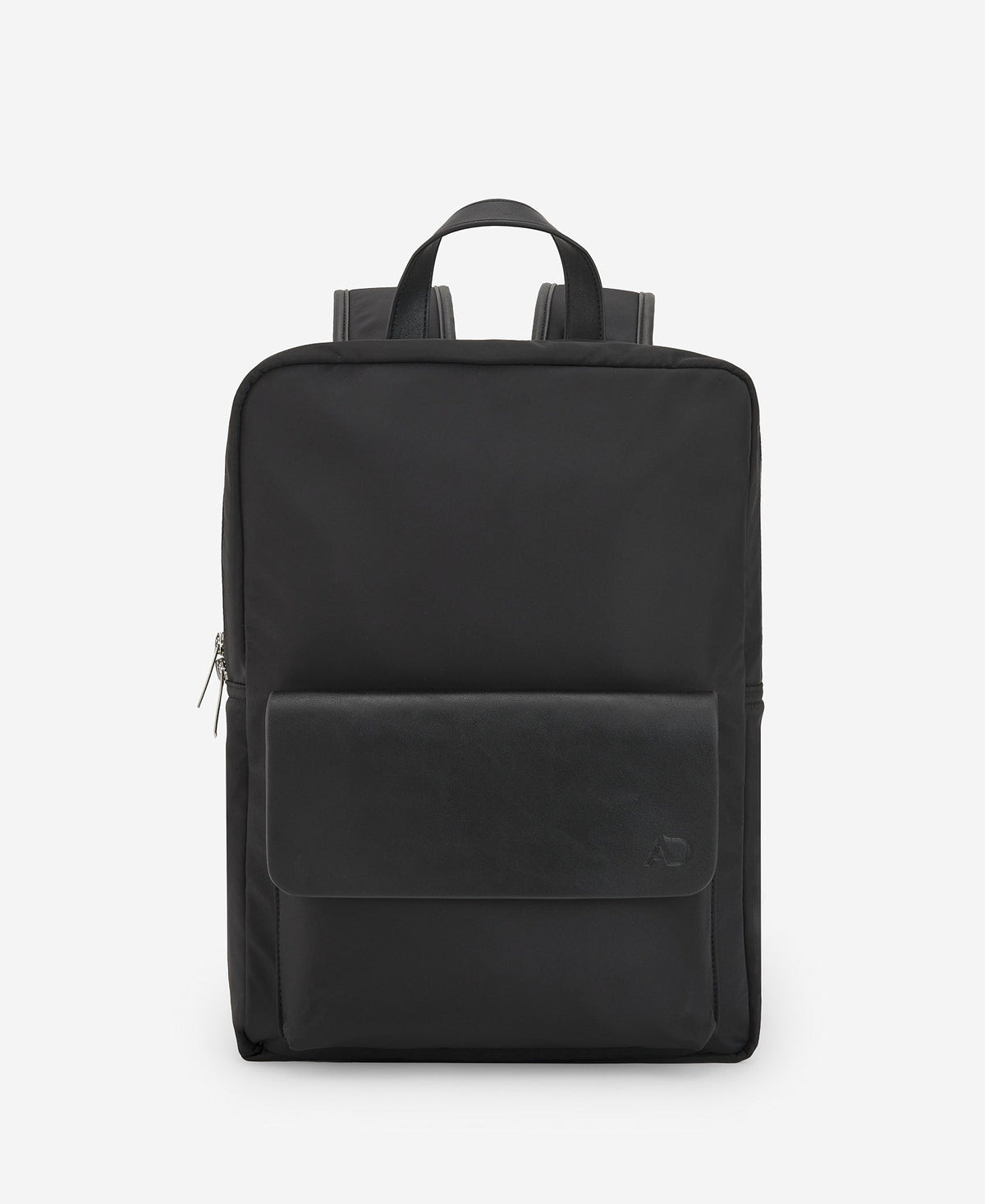 Recycled Polyester Black Backpack