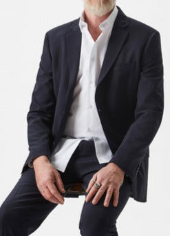 White Shirt With Embroidered Micro-Motif