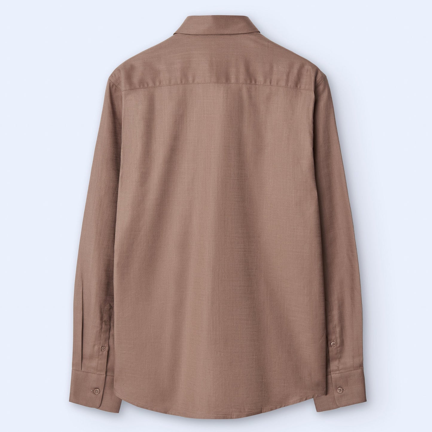 Camel Cotton Maxi-Pocket Shirt