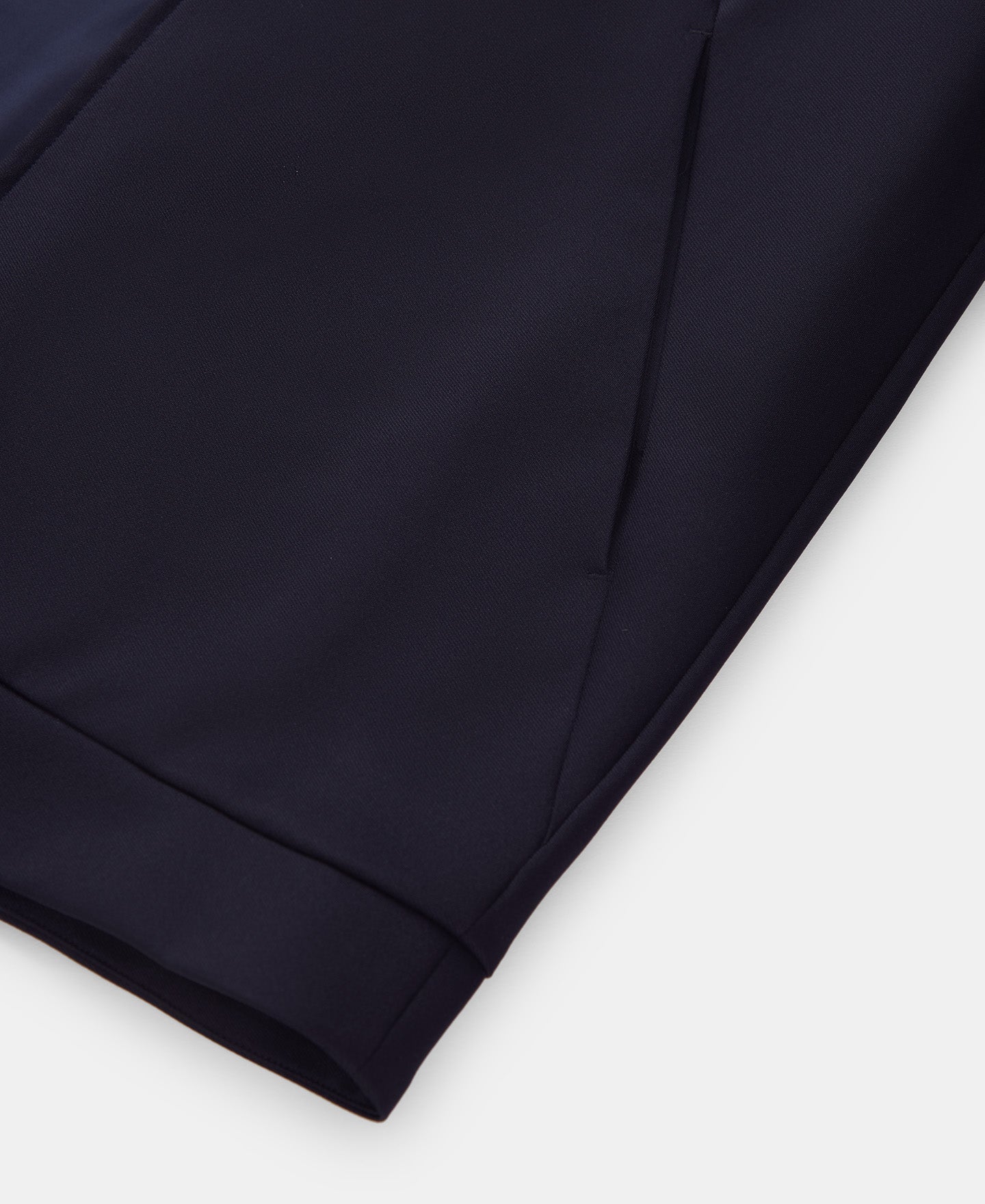 Navy Blue Indigo Twill Shirt Collar Jacket