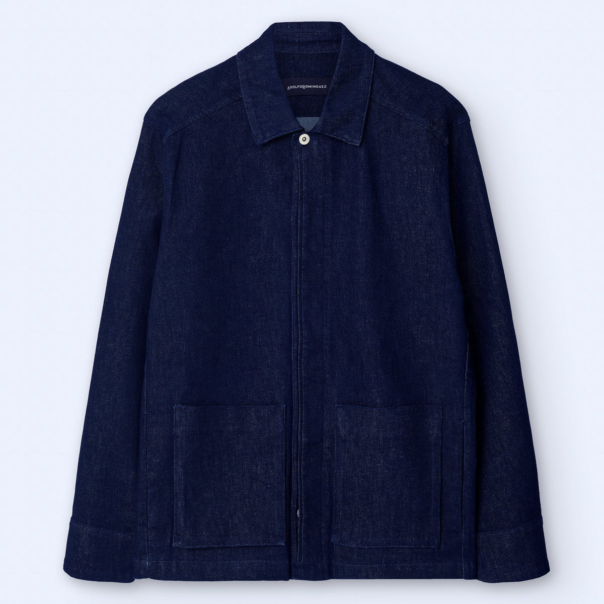 Blue Stretch Denim Jacket