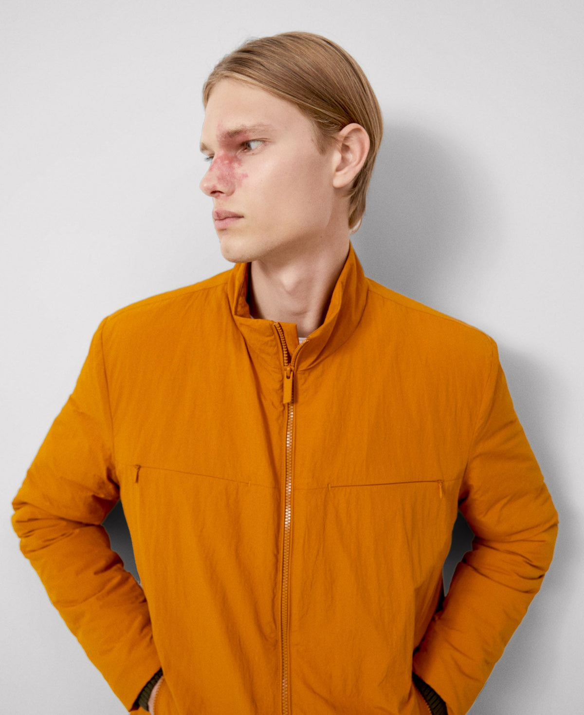 Yellow Turmeric Padded Jacket