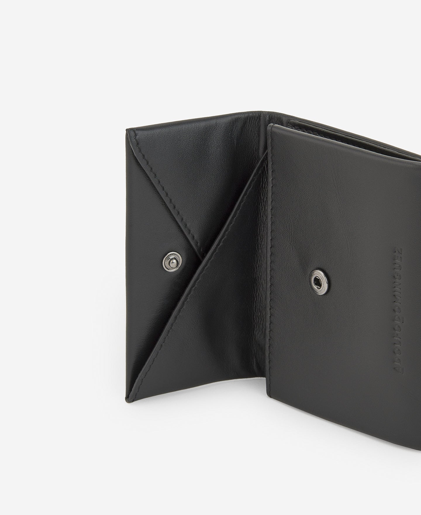 Black Leather Origami Wallet