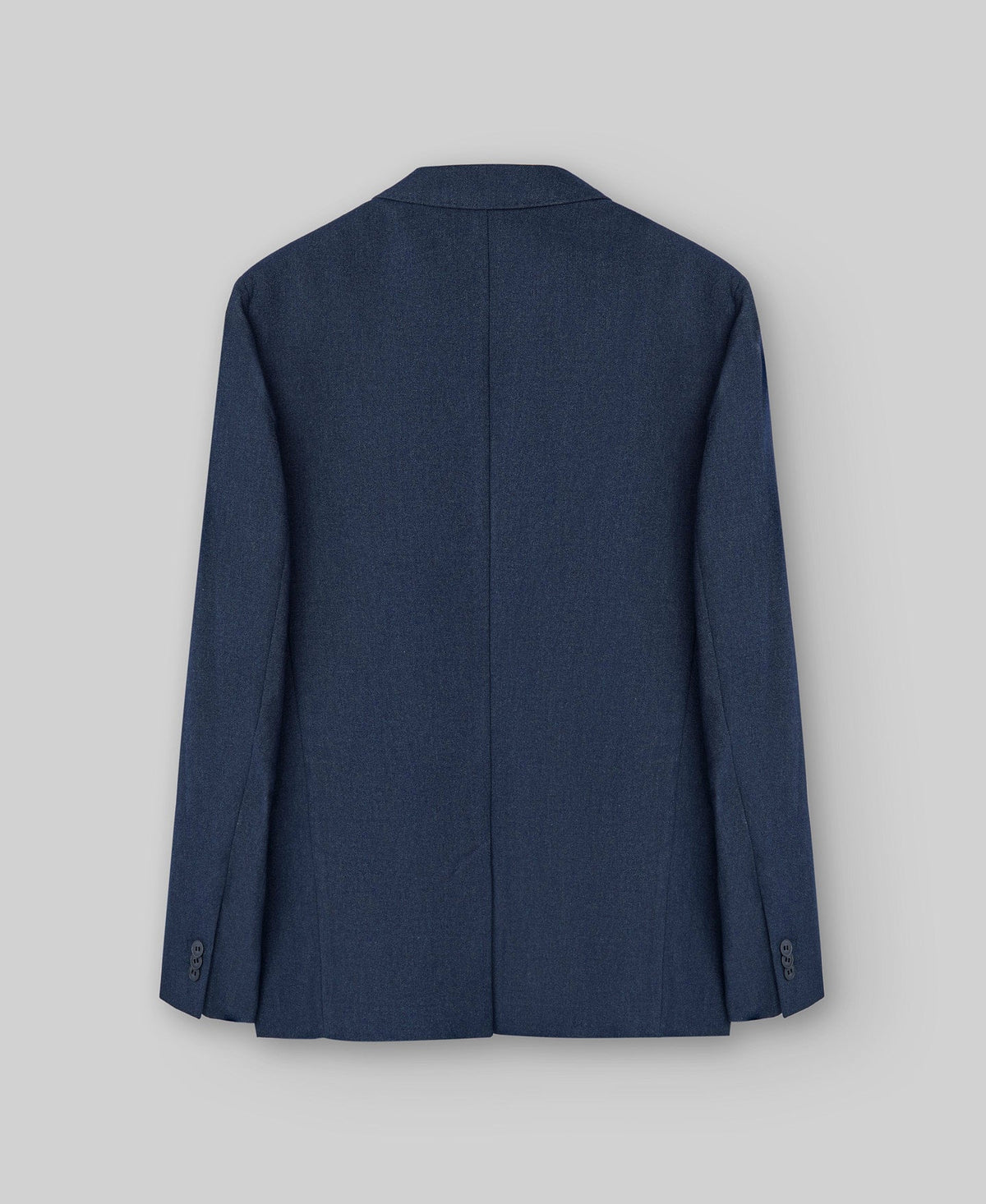 Navy blue cotton blazer man in navy blue