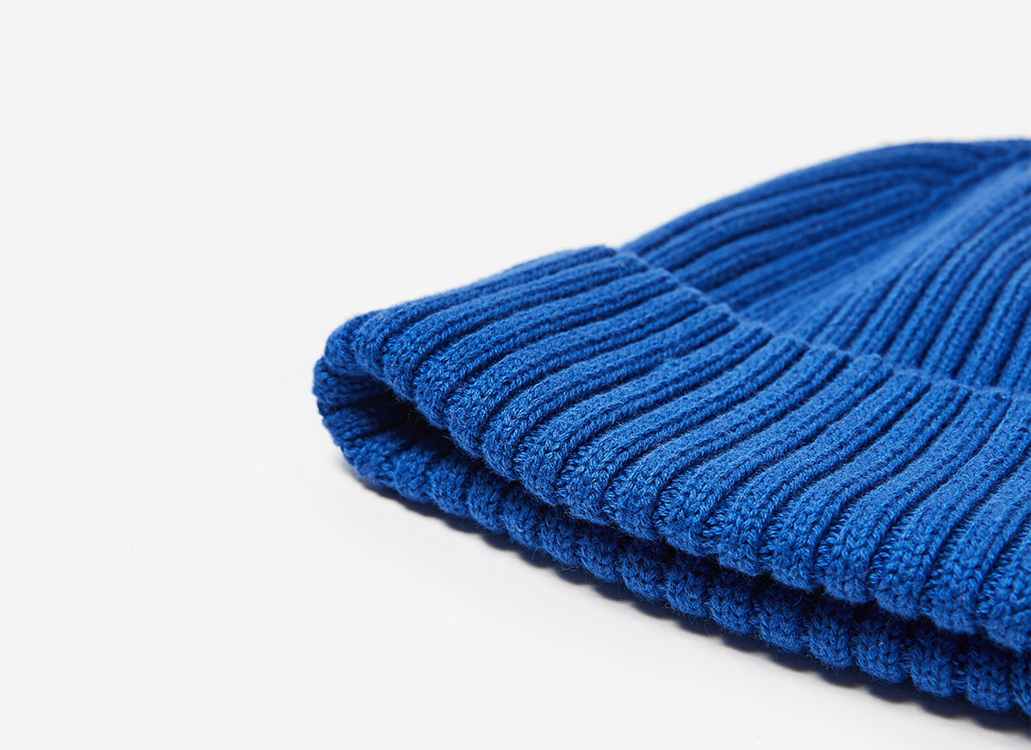 Blue Mallard Cotton Knit Beani