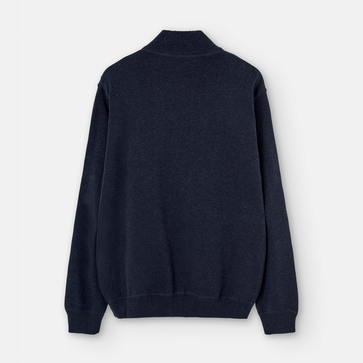 Navyblue Knitted Jacket In Linen And Cotton
