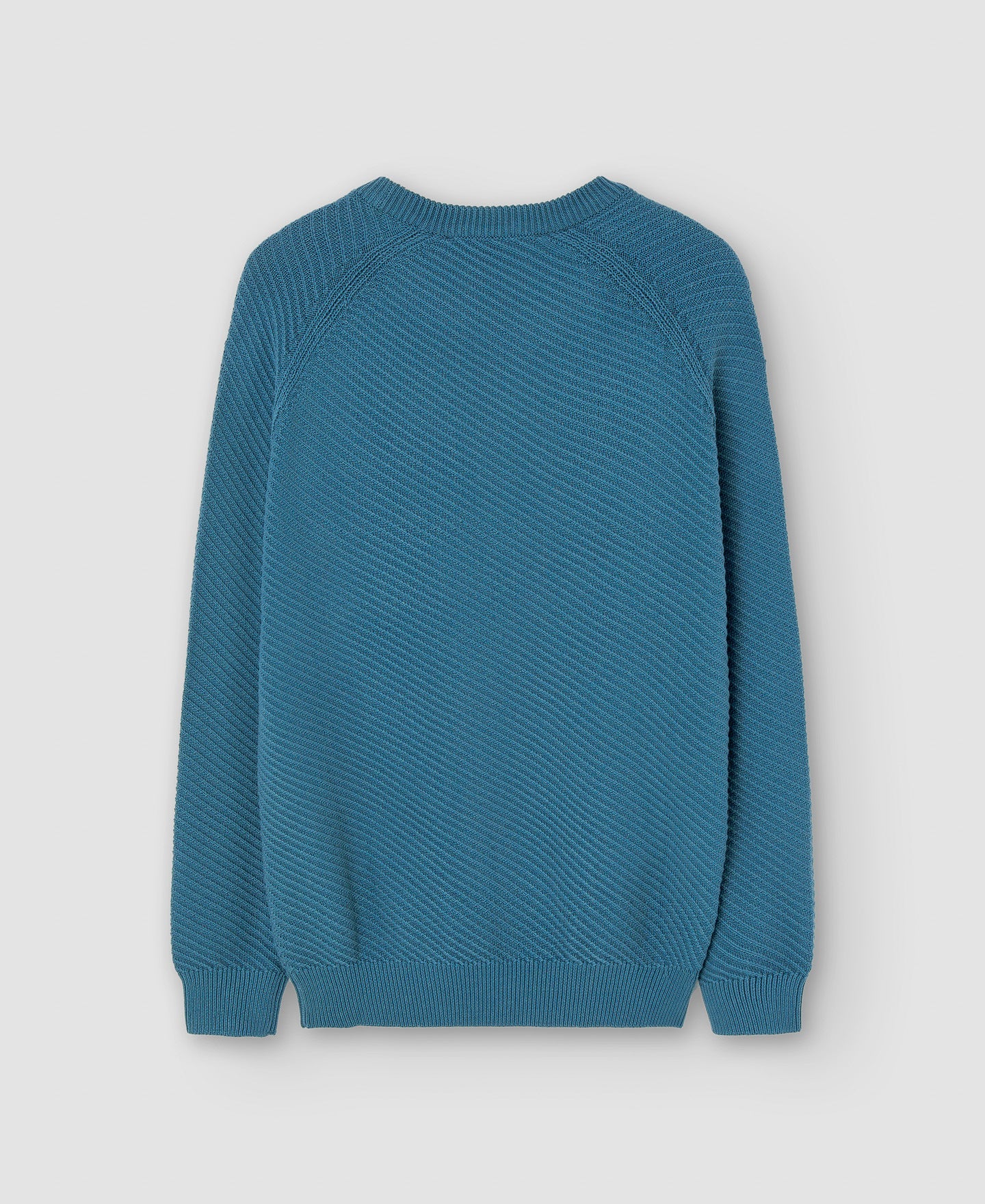 Turquoise Cotton Sweater