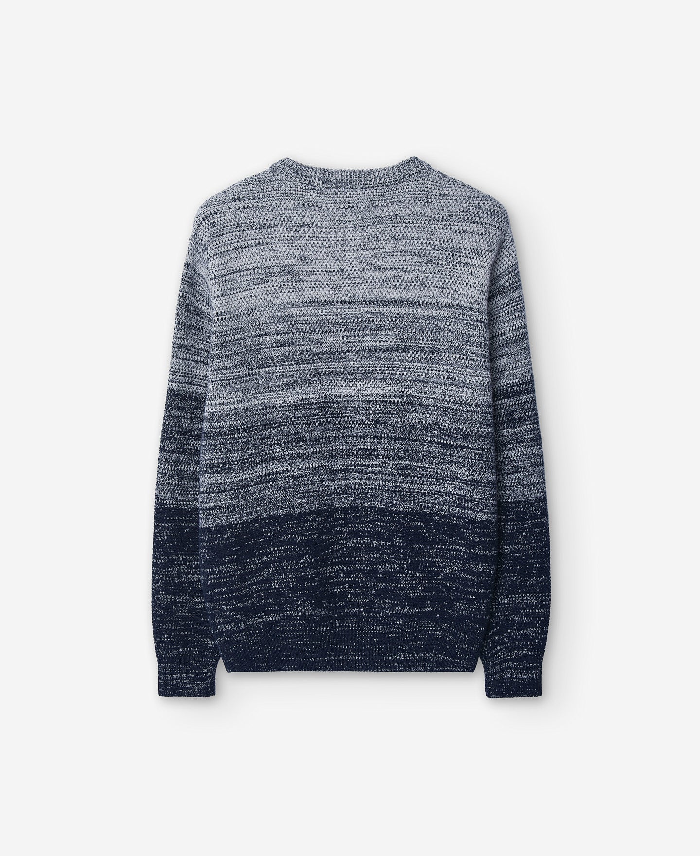 Blue Gradient Cotton Sweater