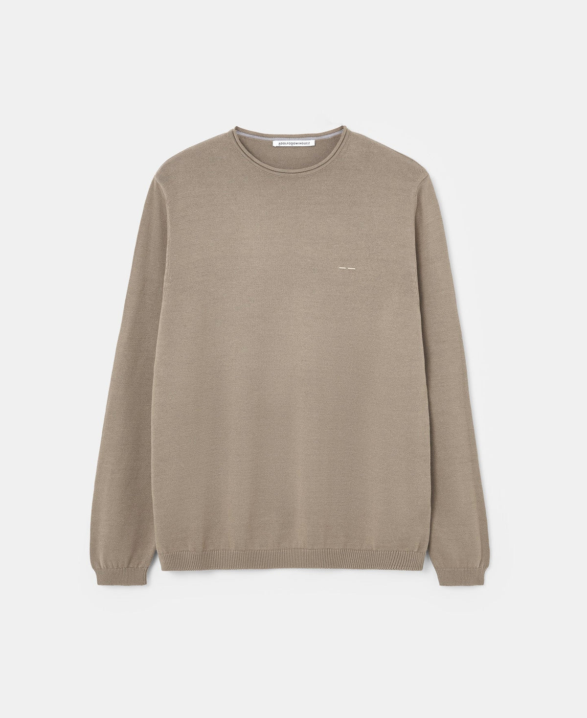Ike Green Organic Cotton Crew Collar Sweater