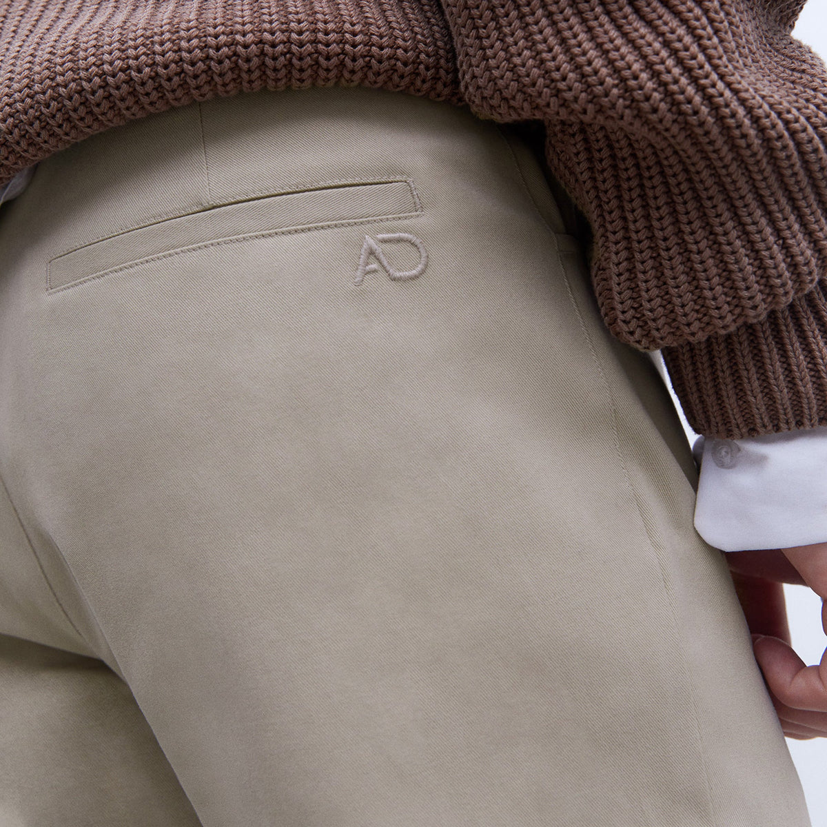 Cotton Twill Slim Fit Chinos