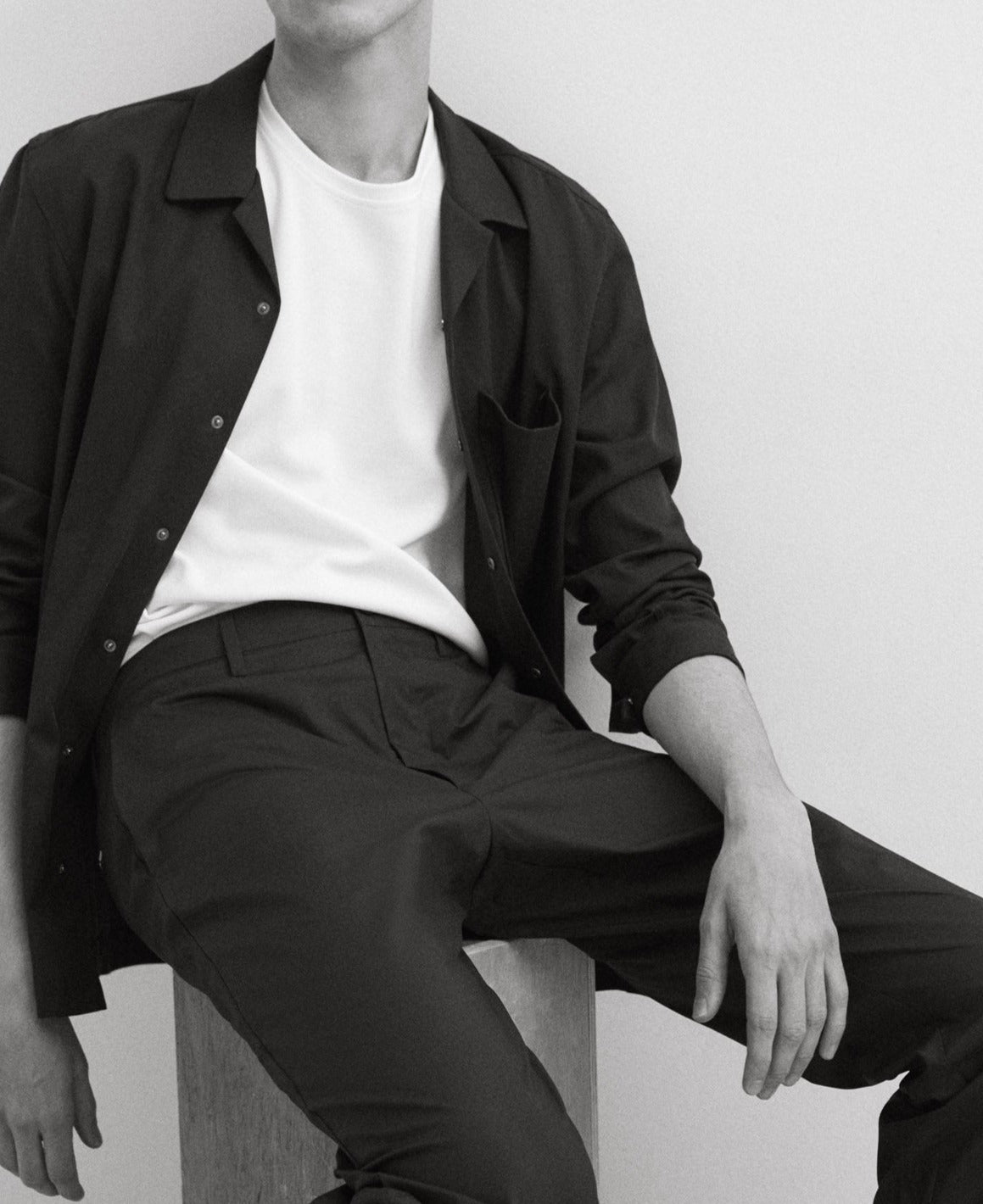 Navy Blue Blue Trousers In Cotton Poplin