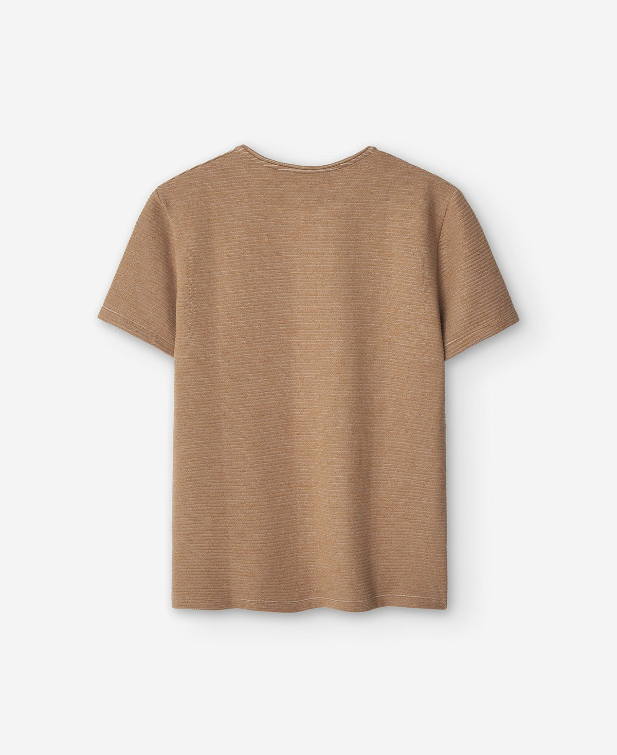 Striped T-Shirt In Tumeric