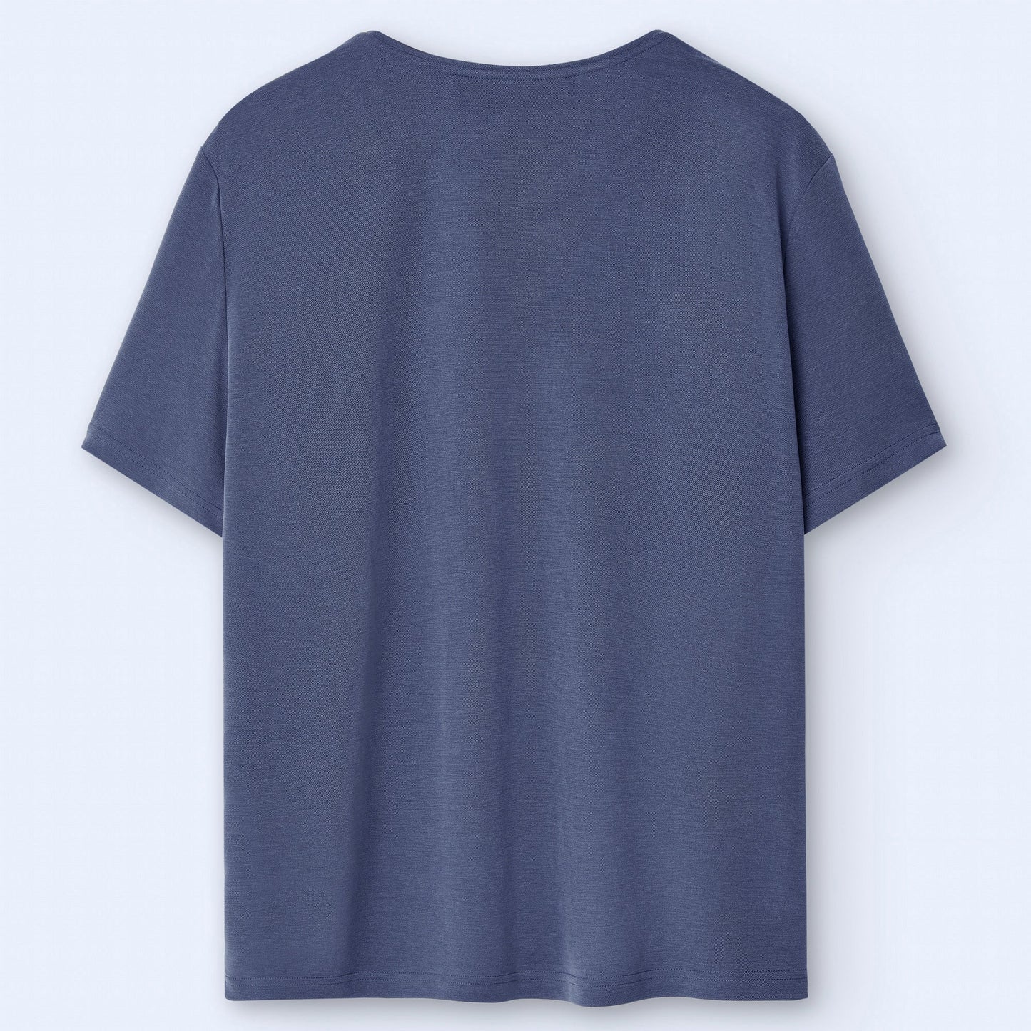 Navy Blue Modal Crewneck Tee