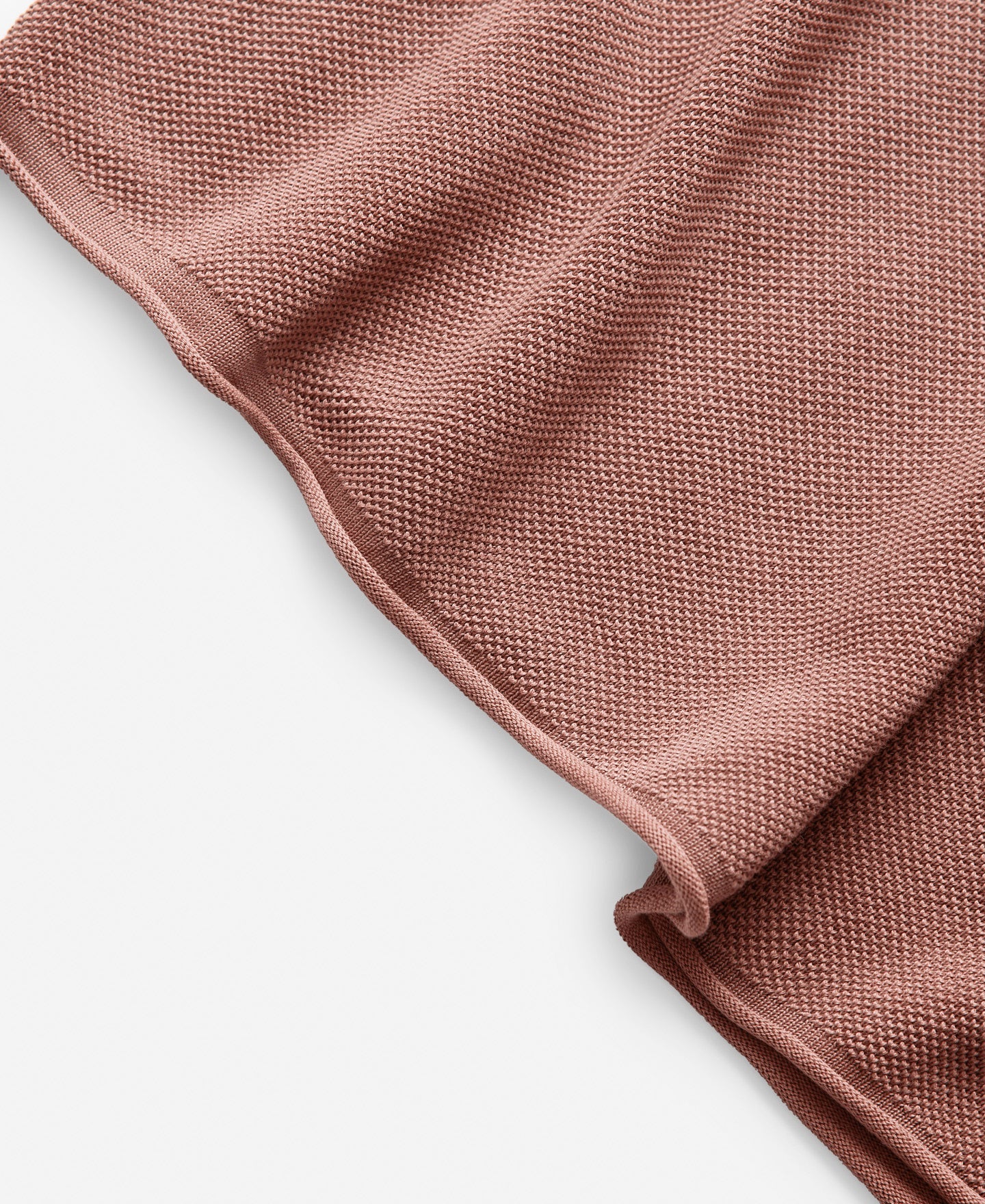 Light Brown Viscose And Cotton Knitted T-Shirt