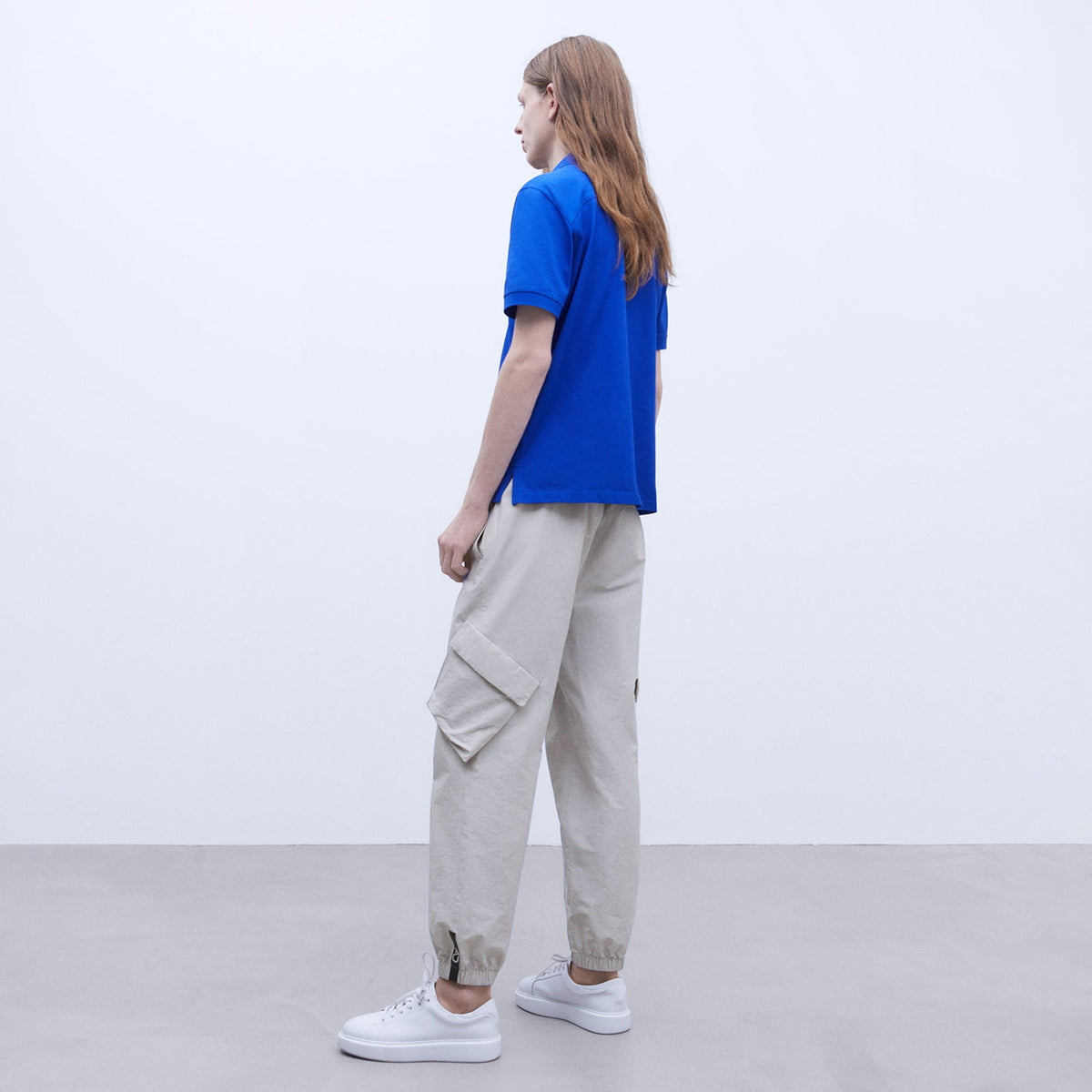Cobalt Cotton Polo - European Luxury