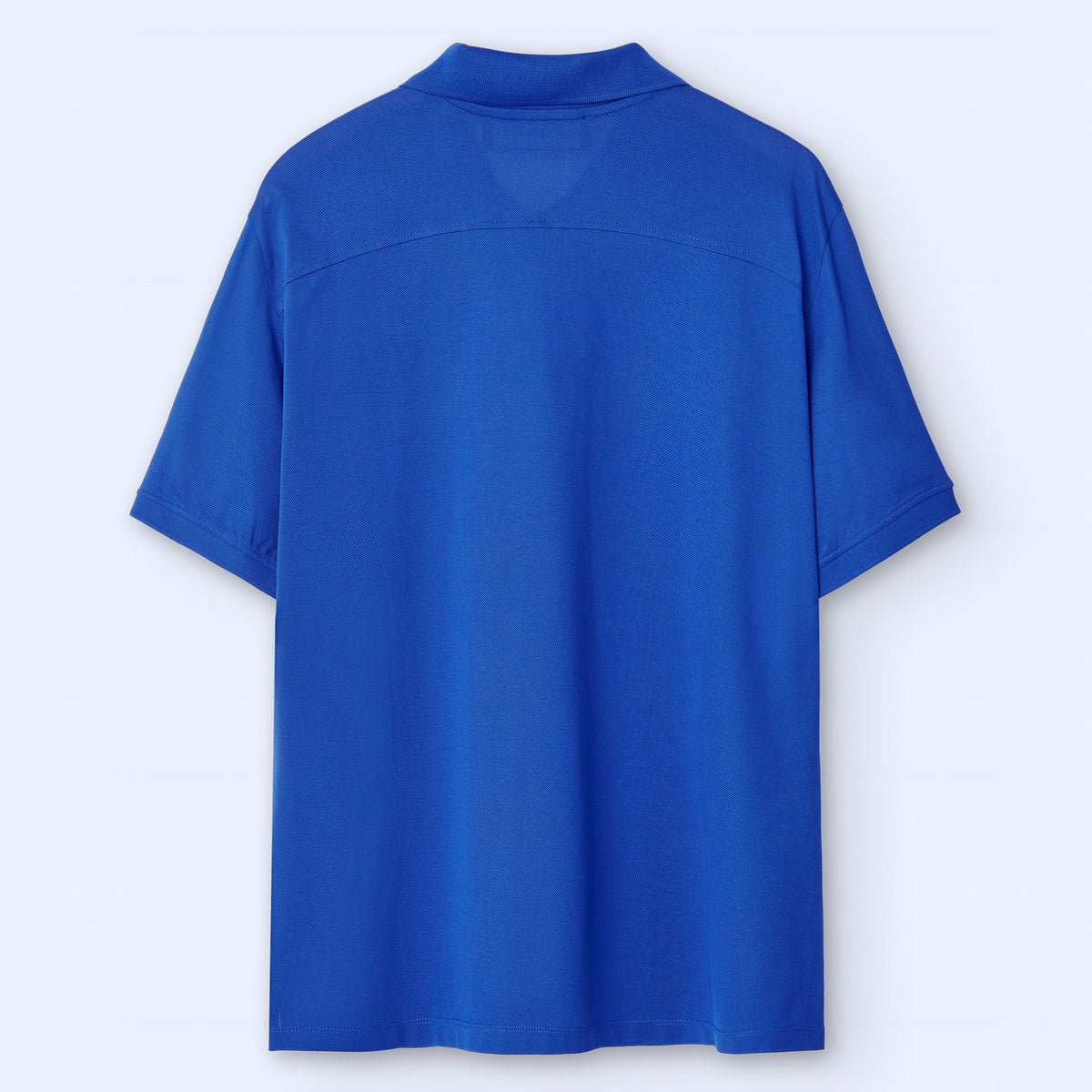 Cobalt Cotton Polo - European Luxury