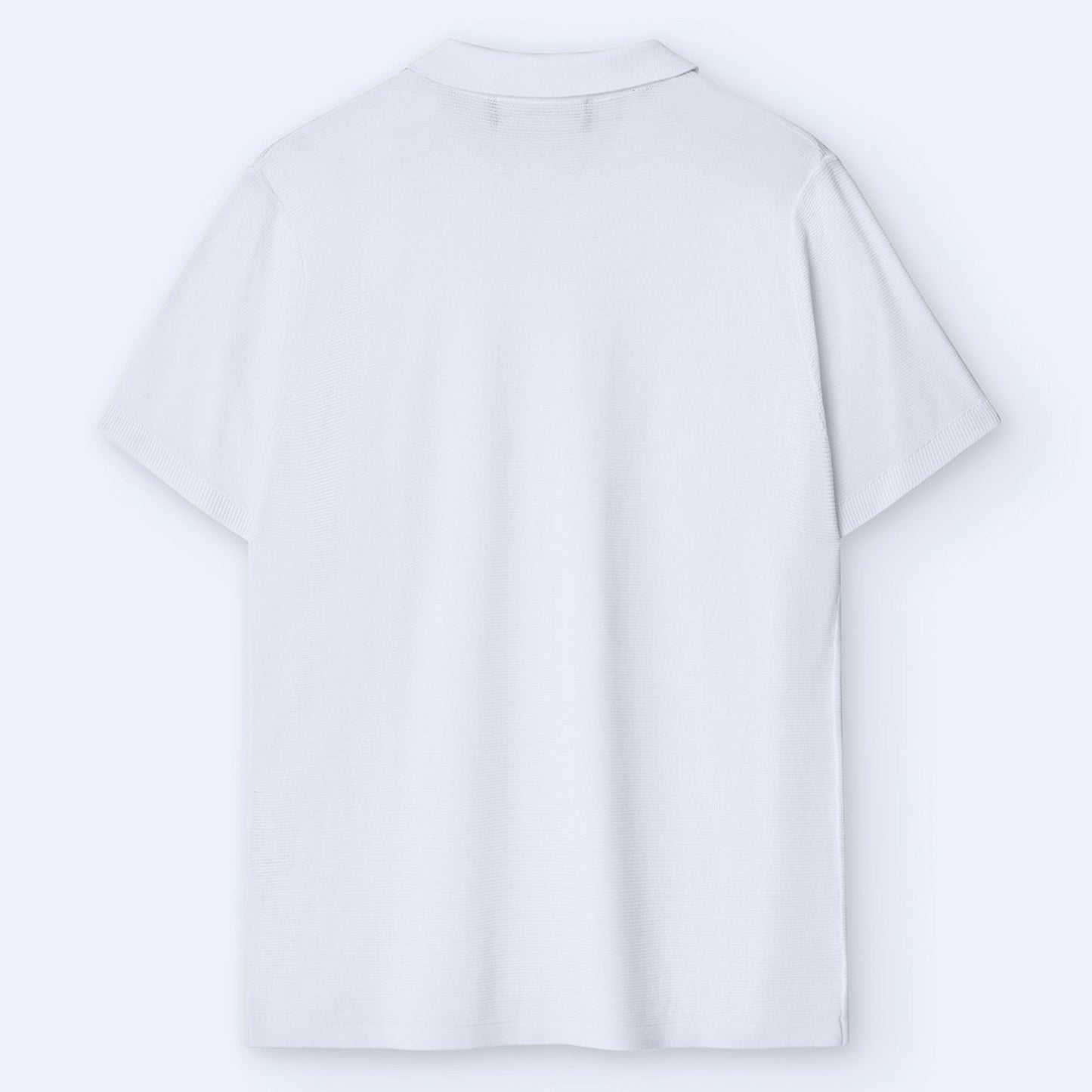 Classic White Polo Shirt For Men