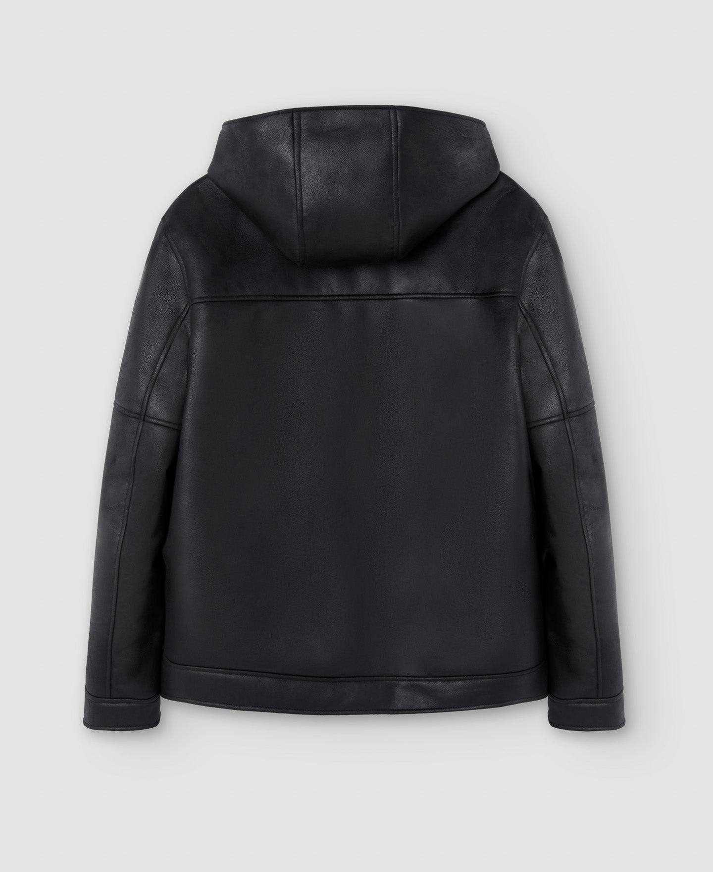 Black Responsible leather Jacket