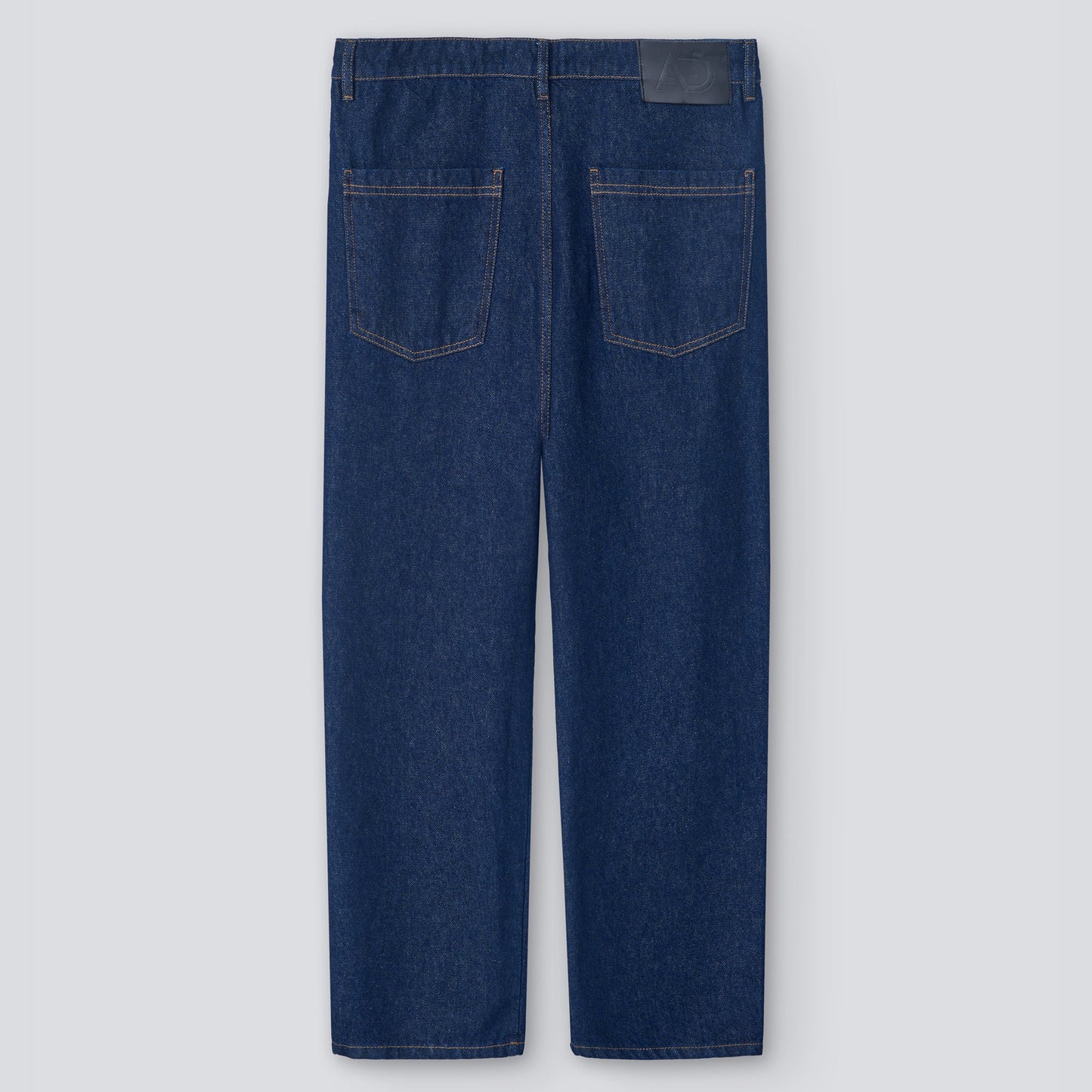Denim Blue Blue Carrot Fit Denim Trousers