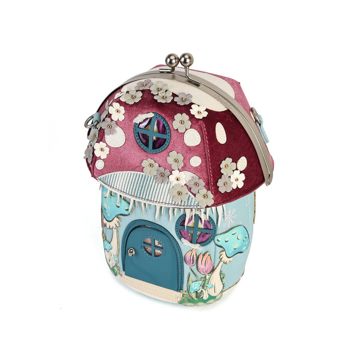 Vendula London Fairy Village Toadstool House Bag – side view
