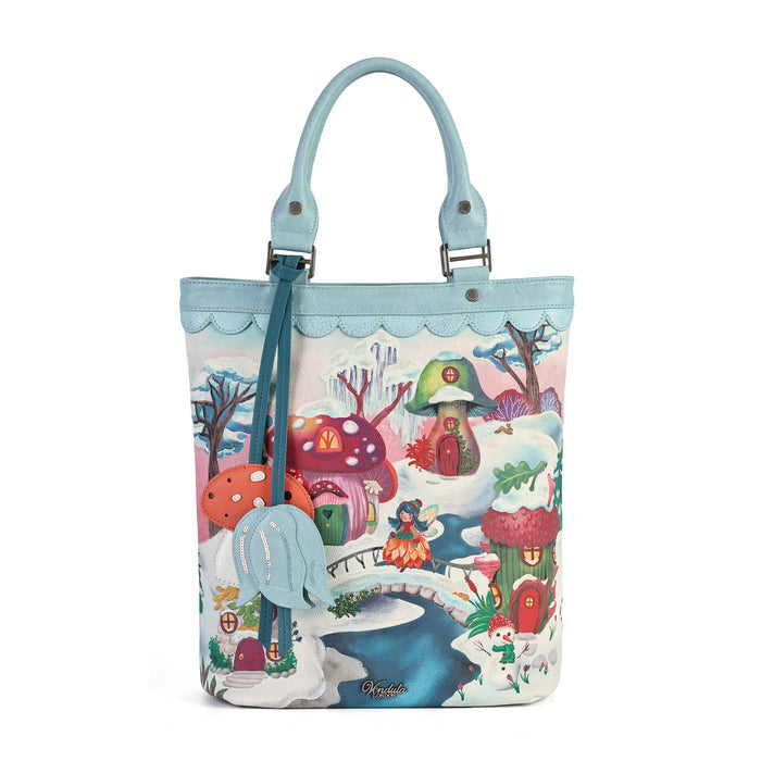 Vendula London Fairy Village Anouk Bag – front, grab-tote view