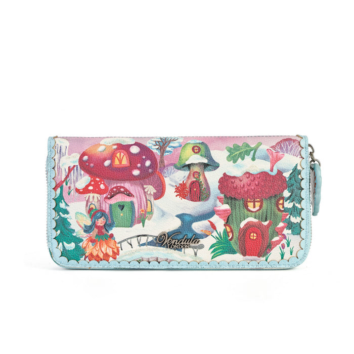 Vendula London Fairy Village Ziparound Wallet – front