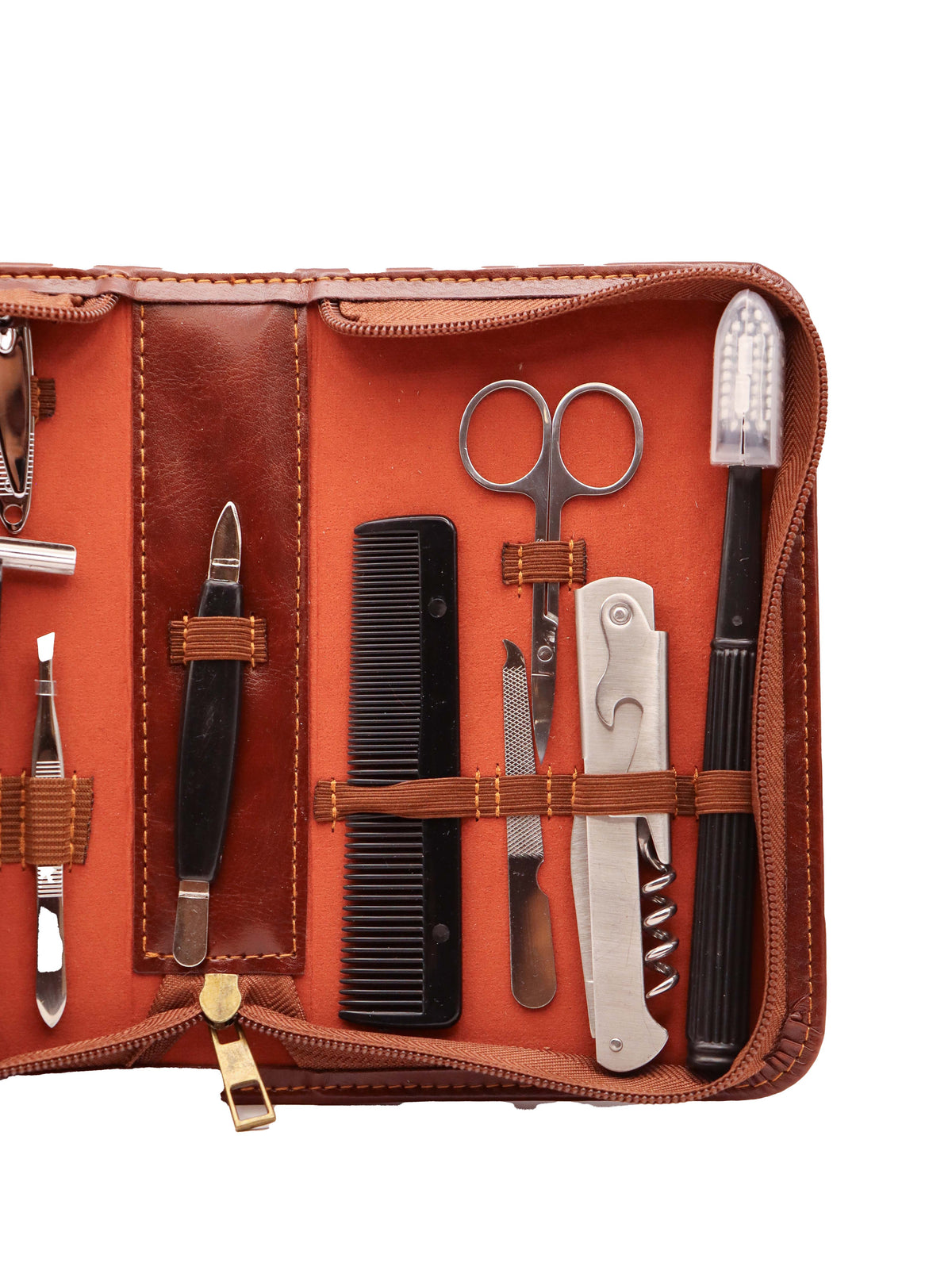 Men's Republic - Men's Grooming Kit - 12 Pieces In Zipper Bag