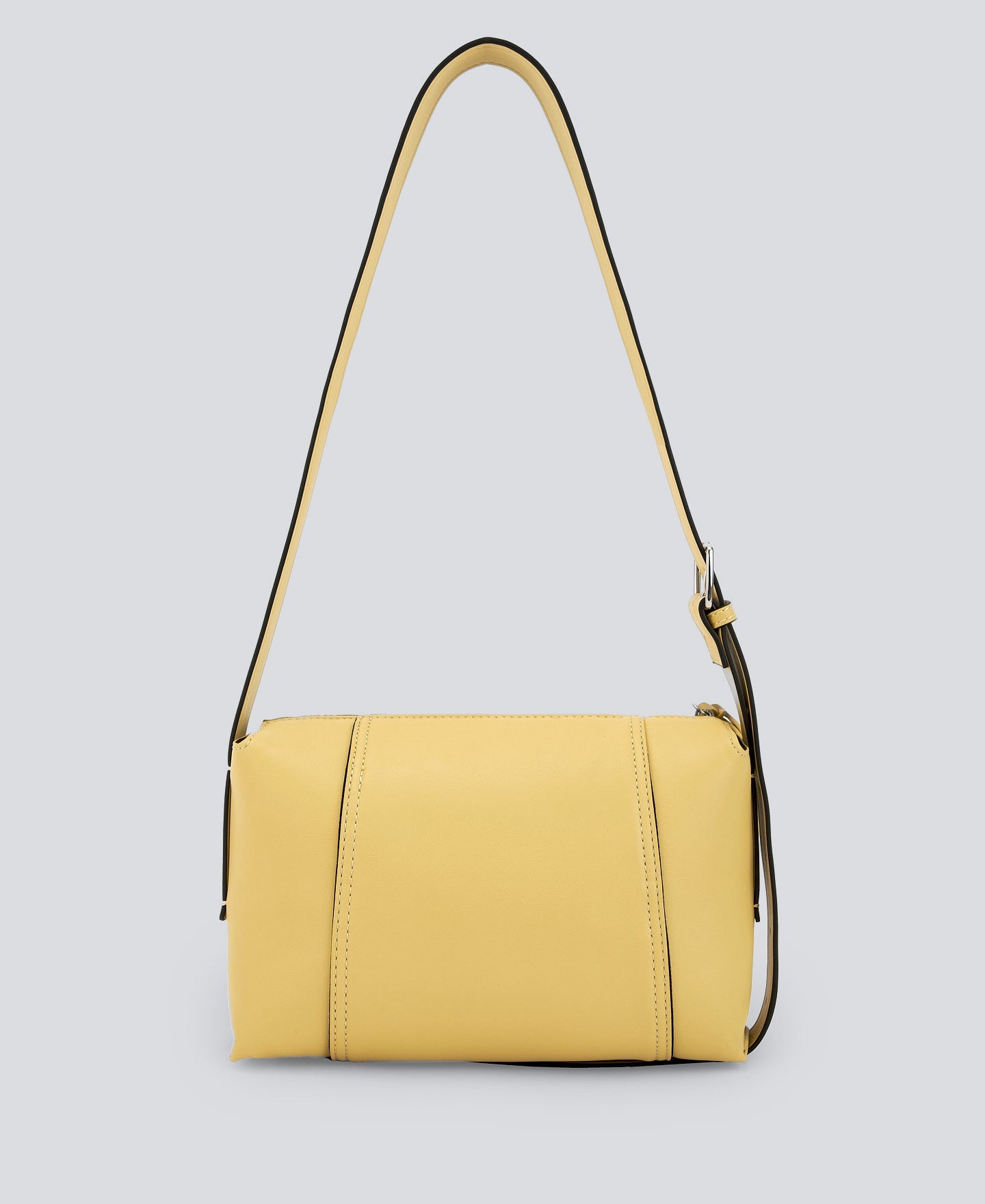 Light Yellow Medium Leather-Non-Leather Crossbody