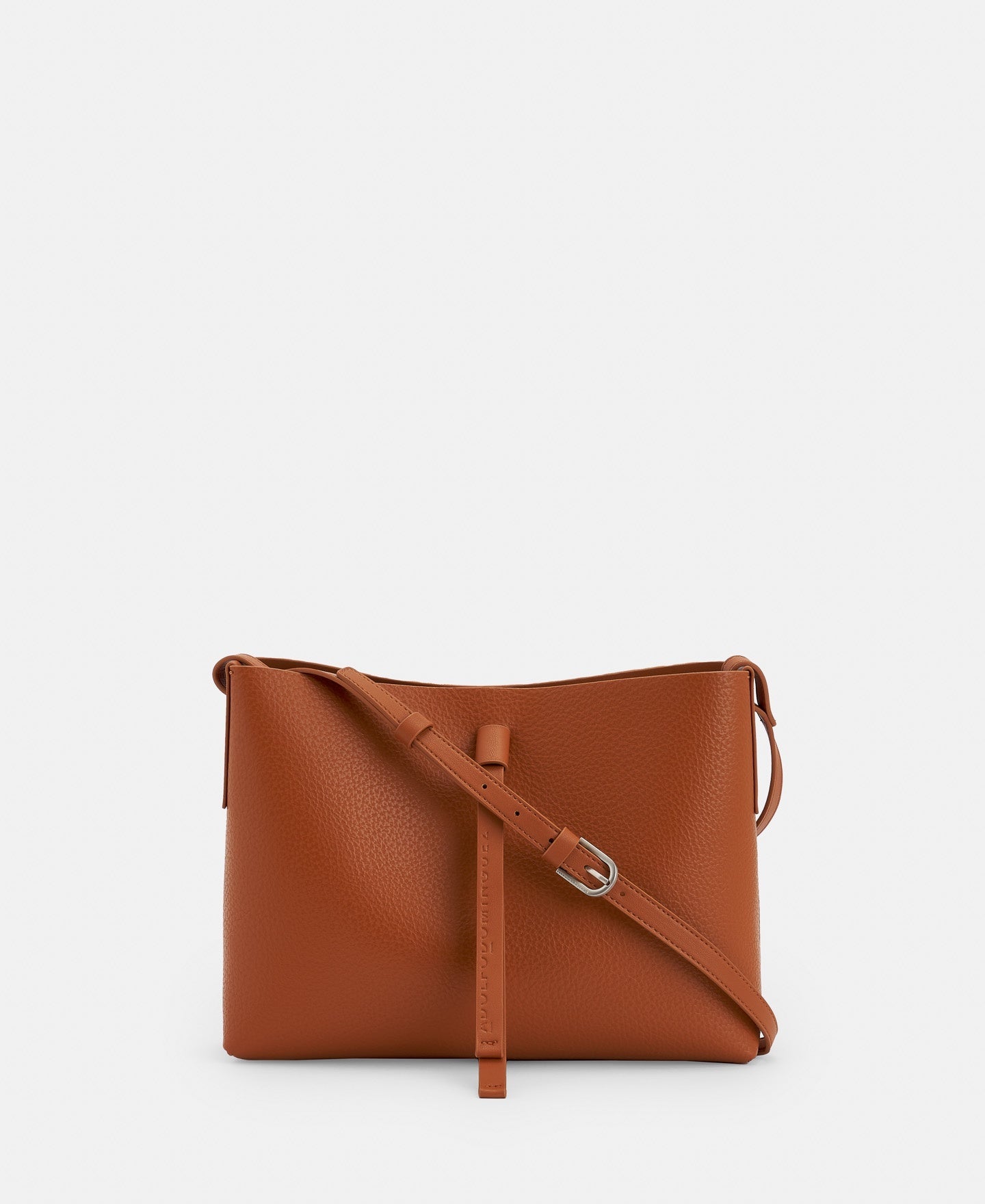 Buff Colour Recycled Material Medium Shoulder Bag