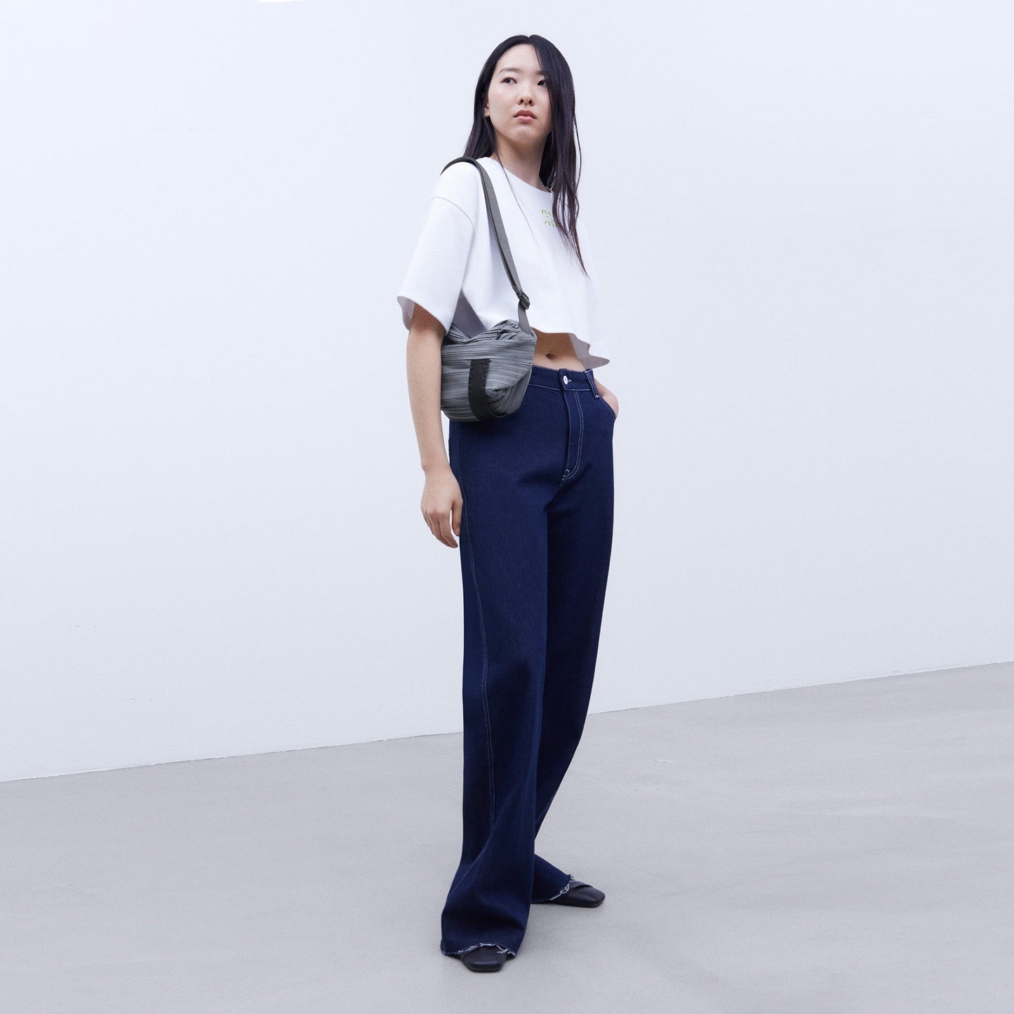 Recycled Crinkle Shoulder Bag