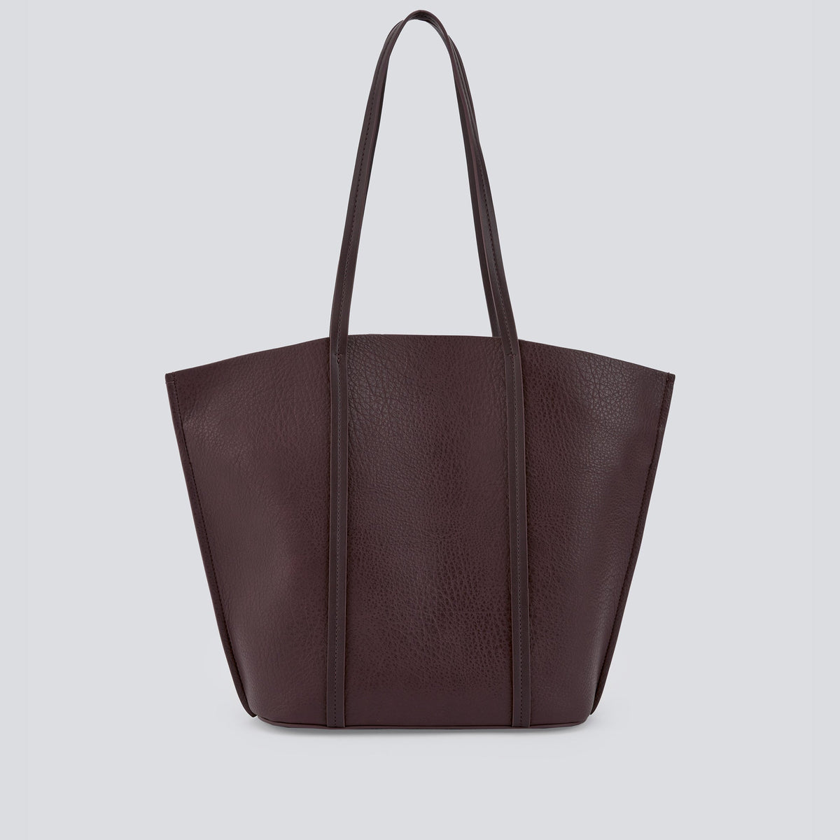 Chocolate Recycled Material Shopper Bag