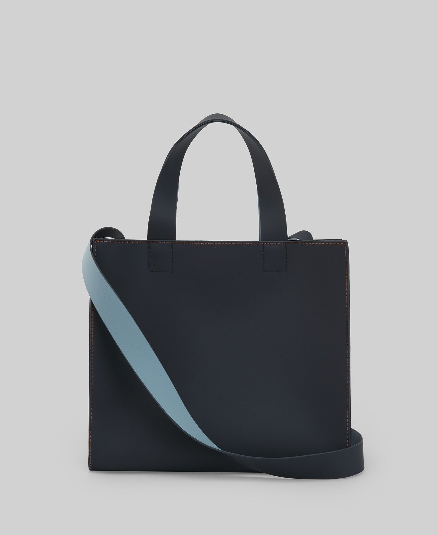 Medium square shopper bag woman in brown