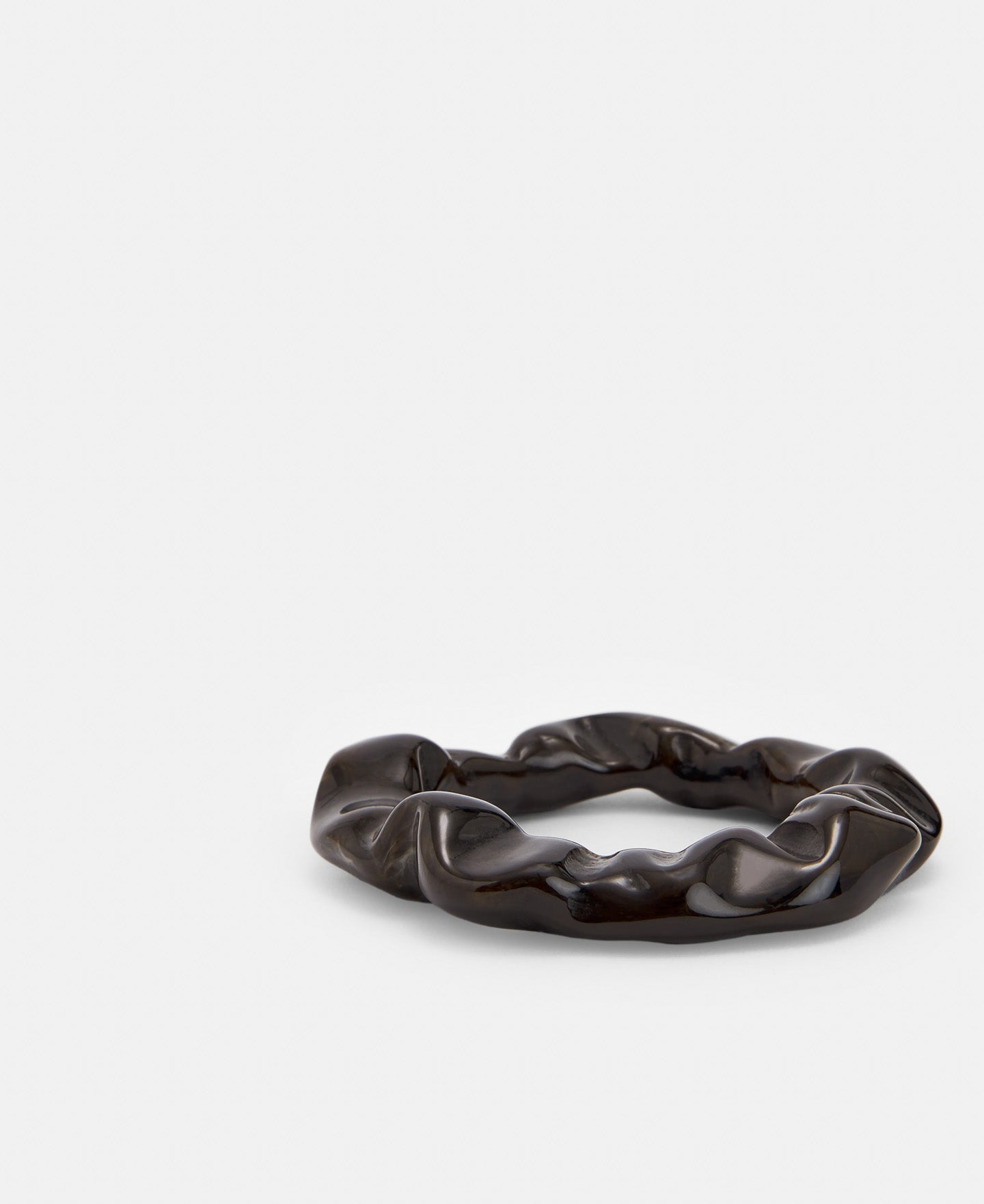 Taupe Volumetric Resin Bracelet