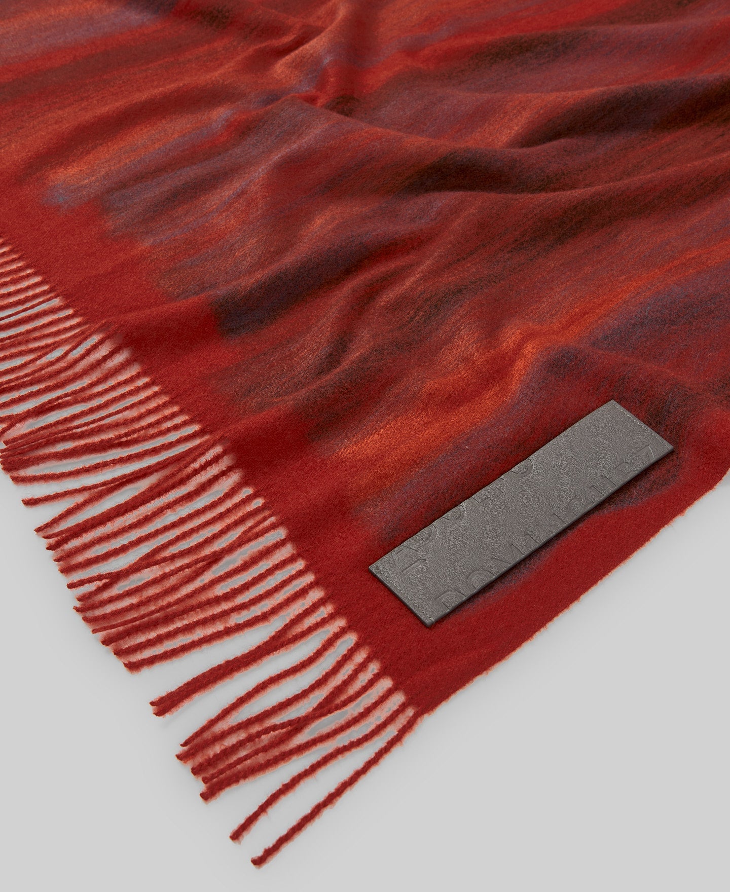 Felted Scarf in Red