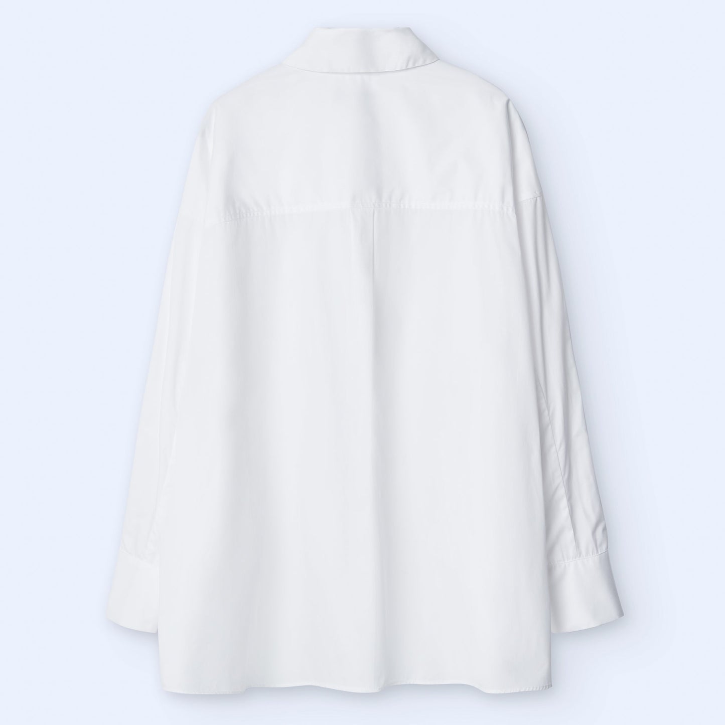 Oversize Cotton Shirt - White