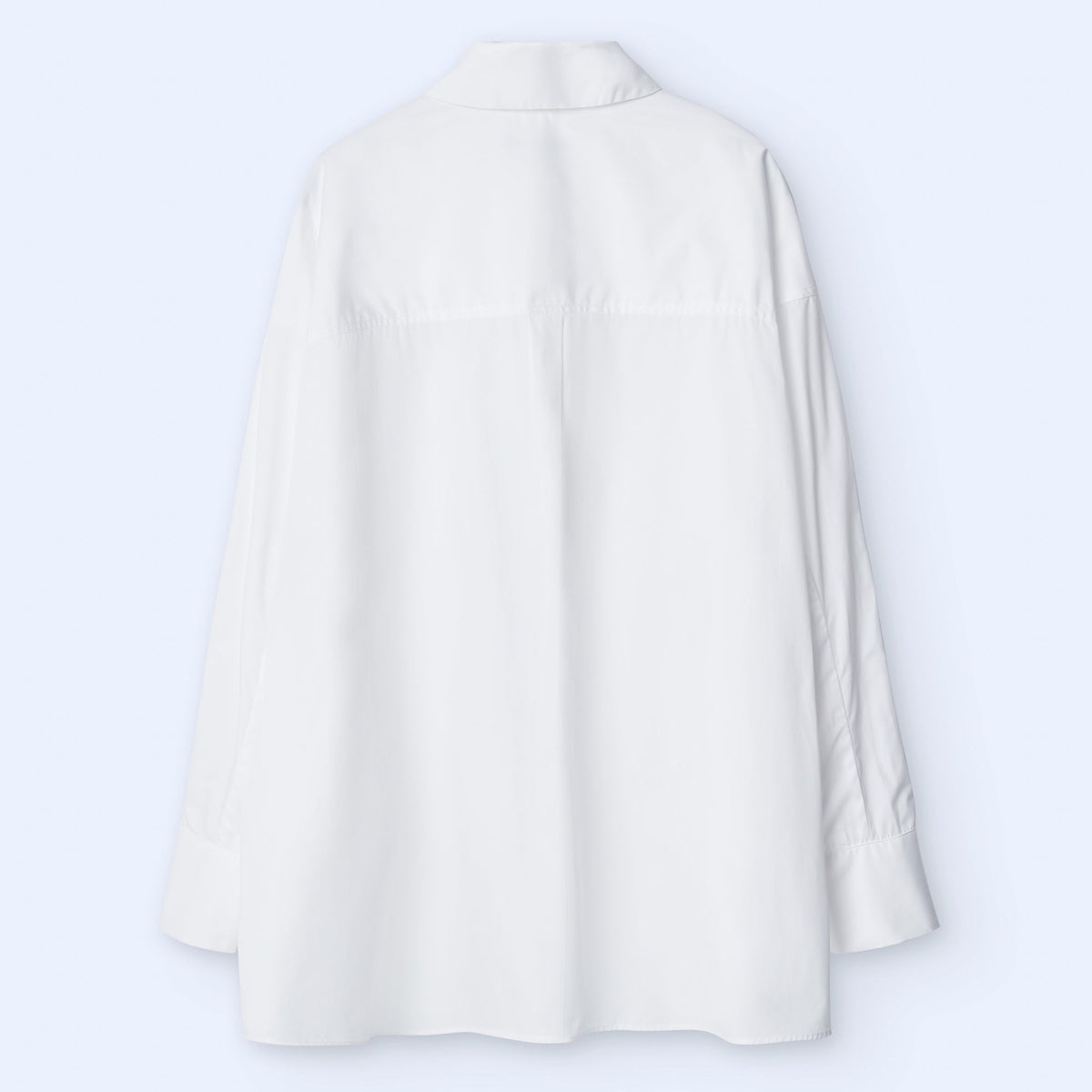 Oversize Cotton Shirt - White