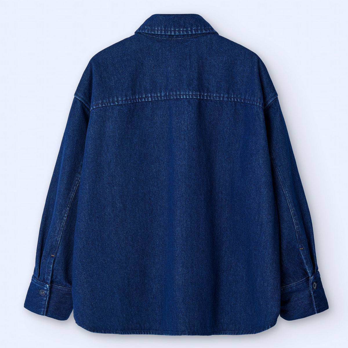 Denim Blue Oversize Shirt