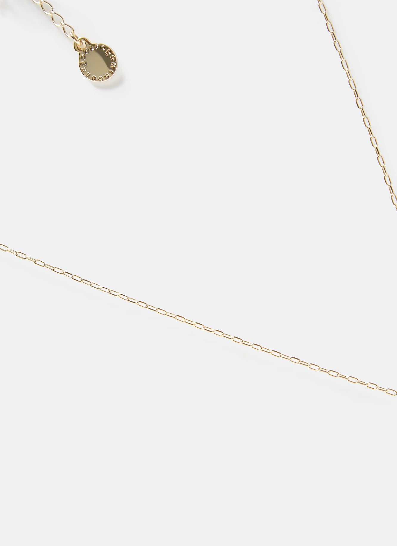 Gold Necklace With Natural Geode