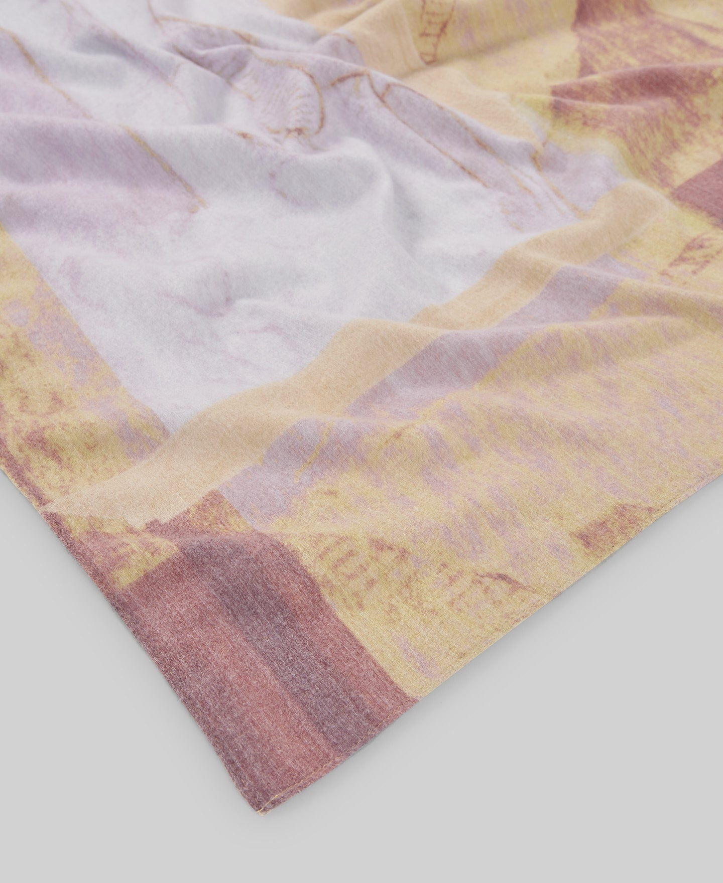 Printed Shawl / Scarf in Pink