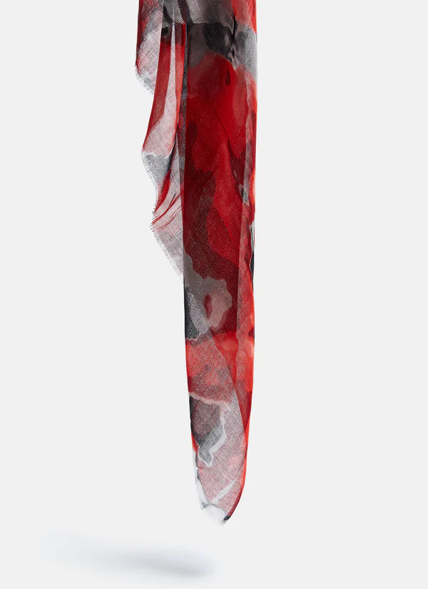 Multicolor Modal Scarf With Print