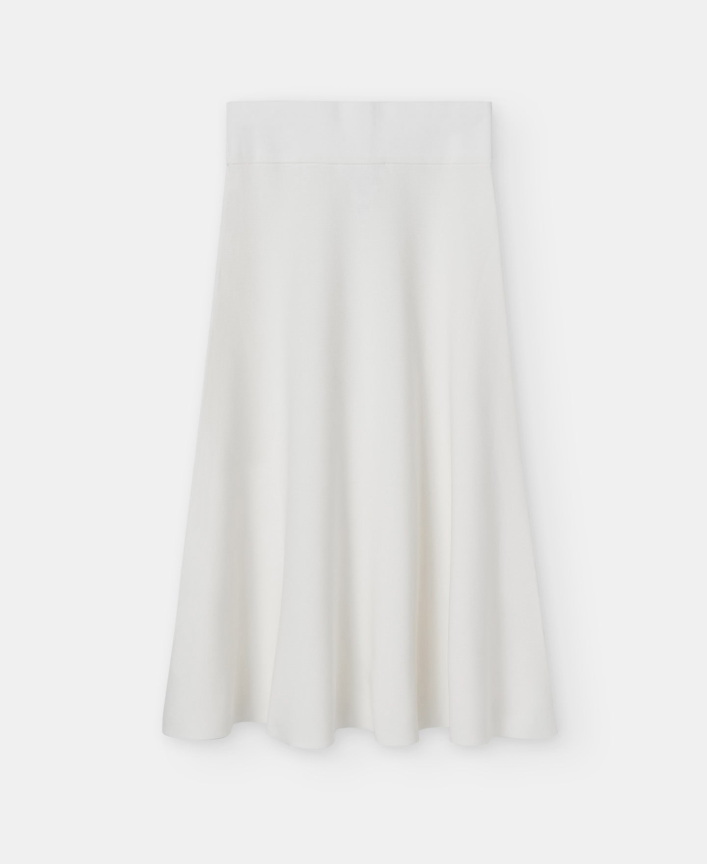 Ecru Double-Fronted Slim-Fit Garment