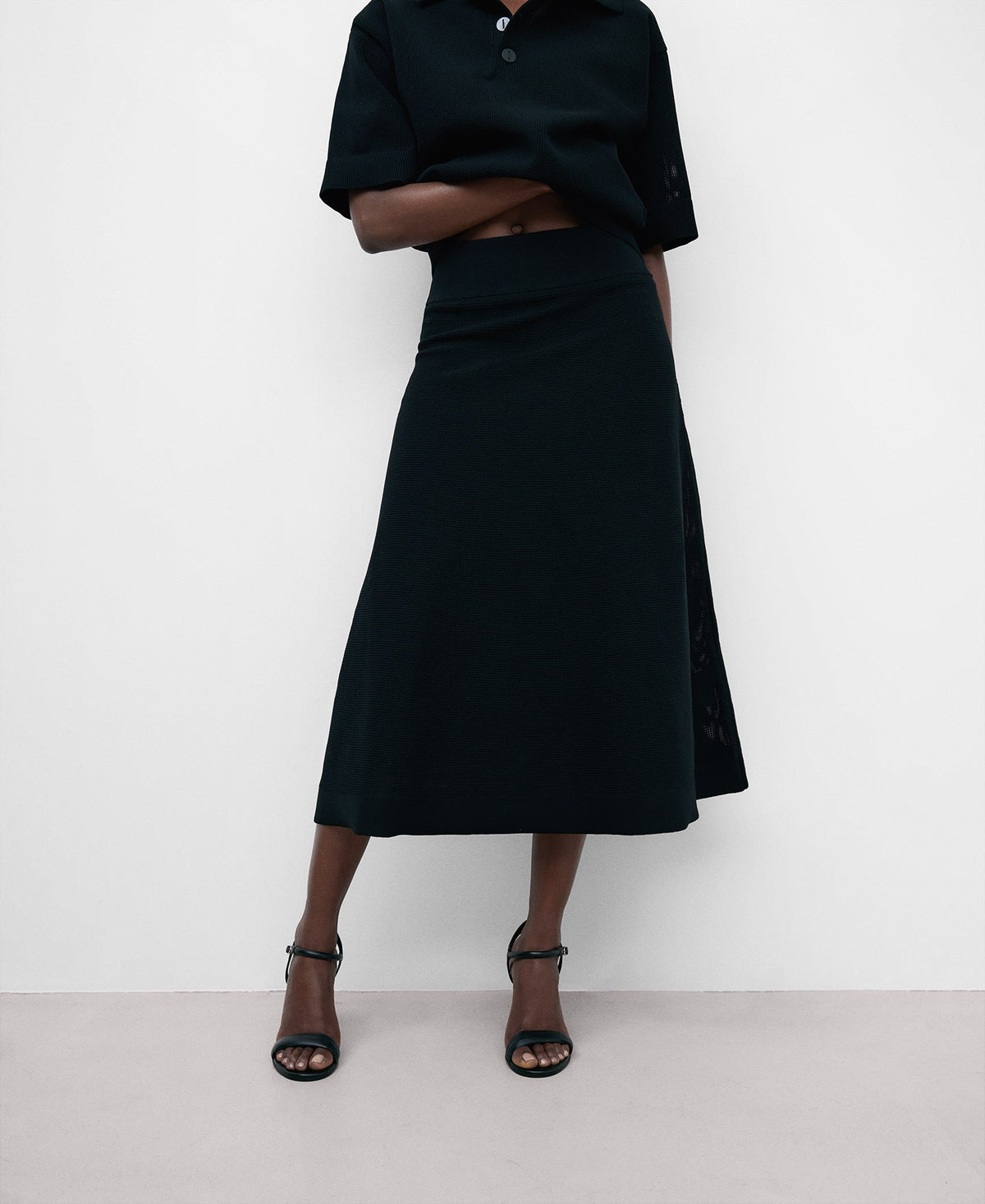 A-Line Recycled Polyester Skirt