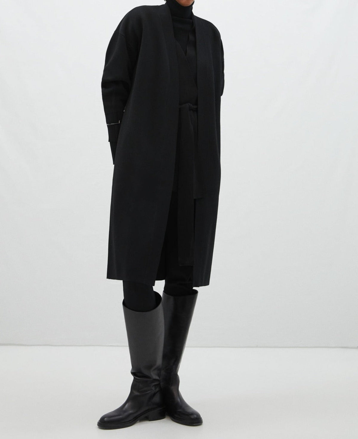 Black Cerrojillo Knitted Jacket
