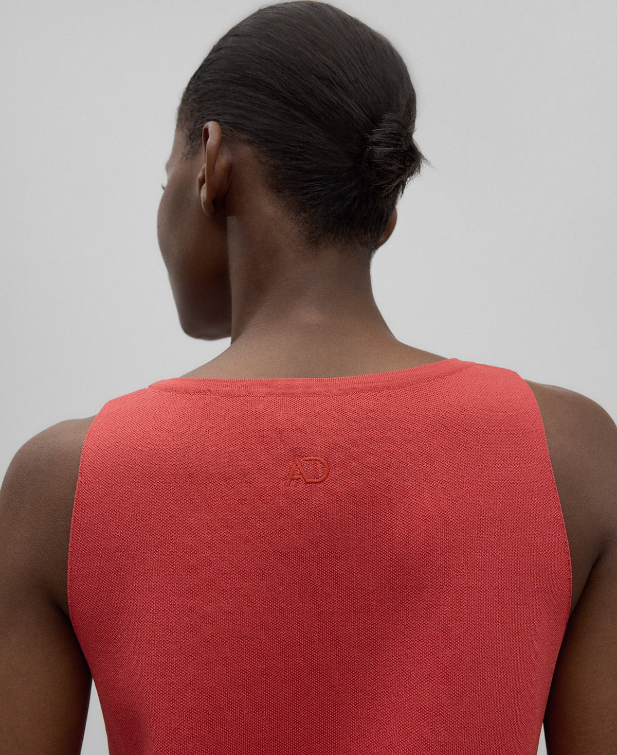 Sleeveless Knit Top in Rose and Mist