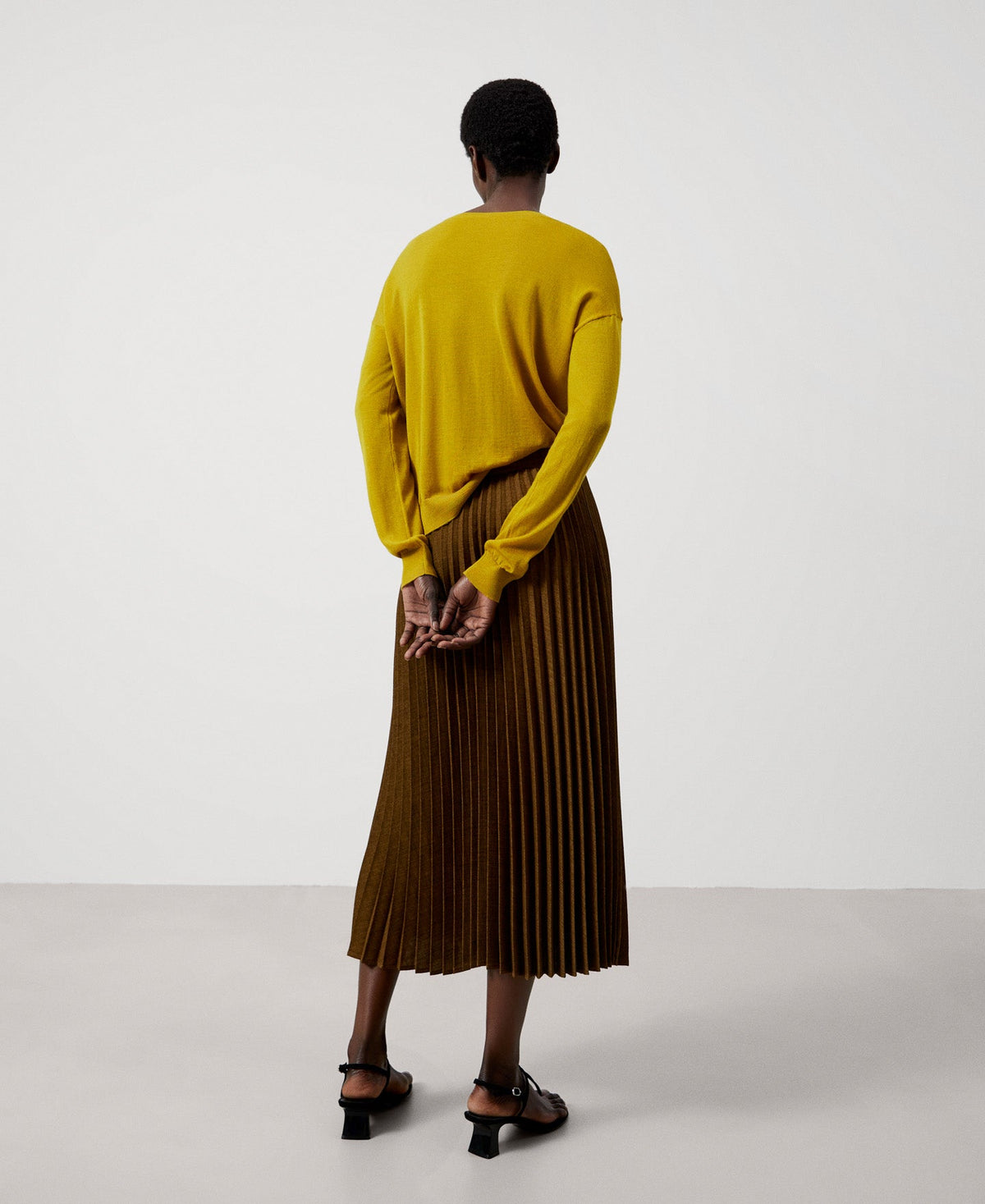 Mustard Merino Wool Sweater