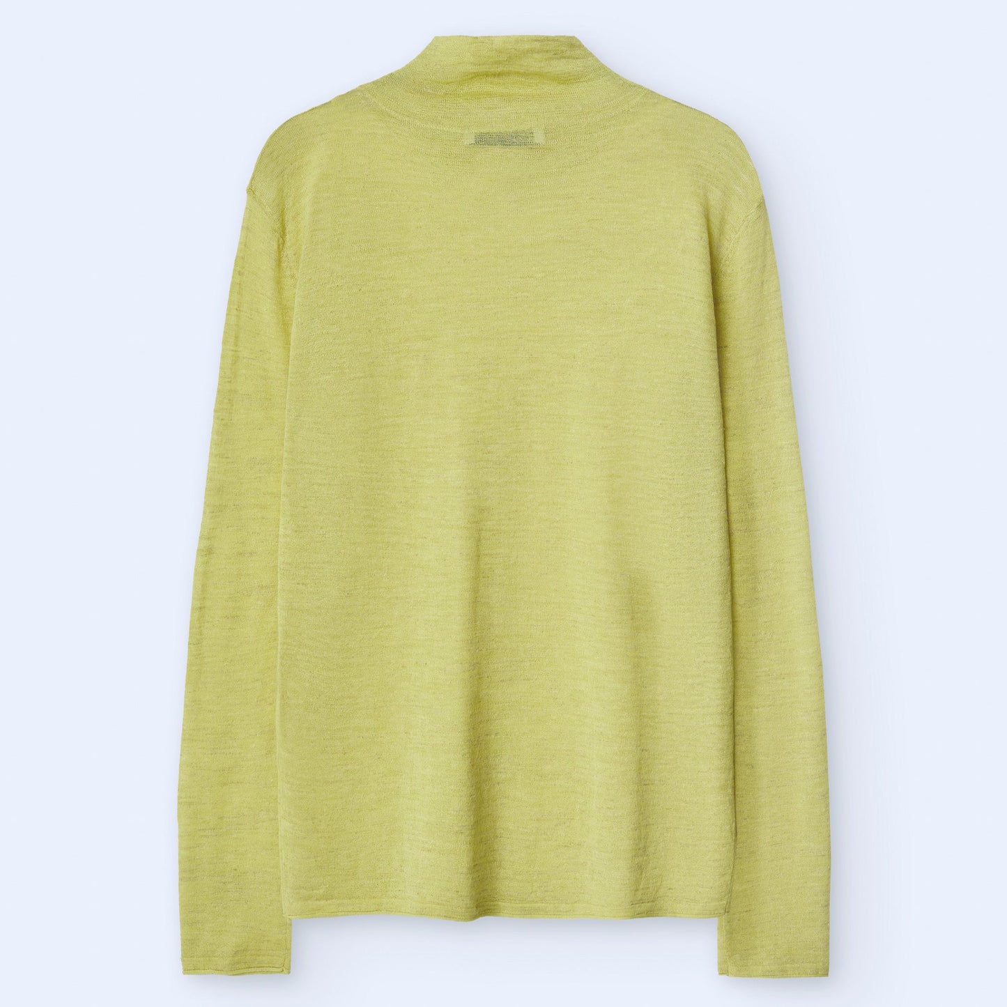 Lemon Yellow Linen & Alpaca Sweater