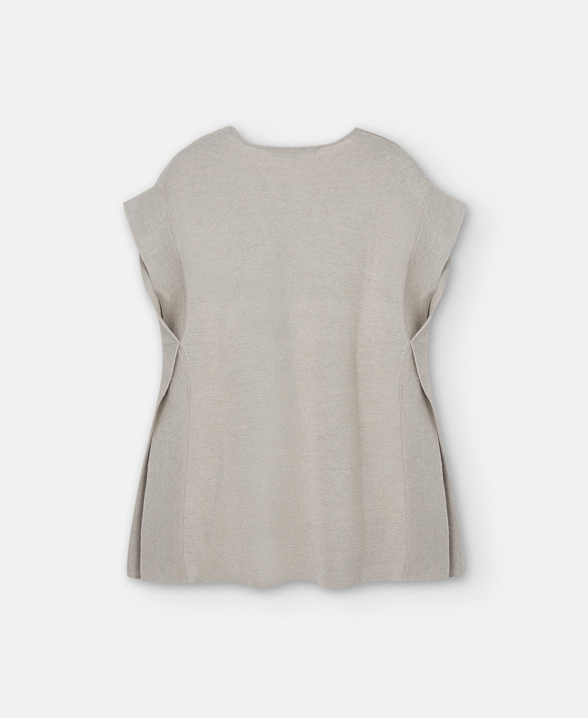 Stone/Ecru Double-Fronted Linen Jacket