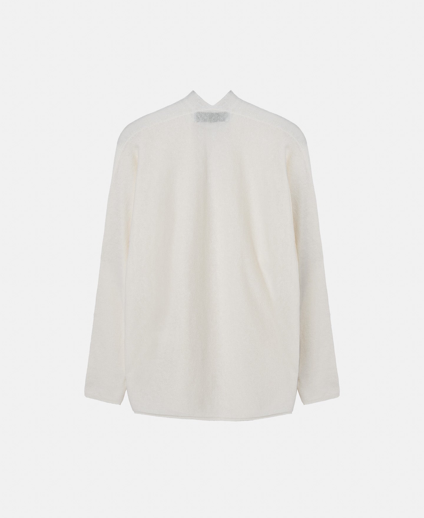 Ecru Organic Cotton And Linen Sweater