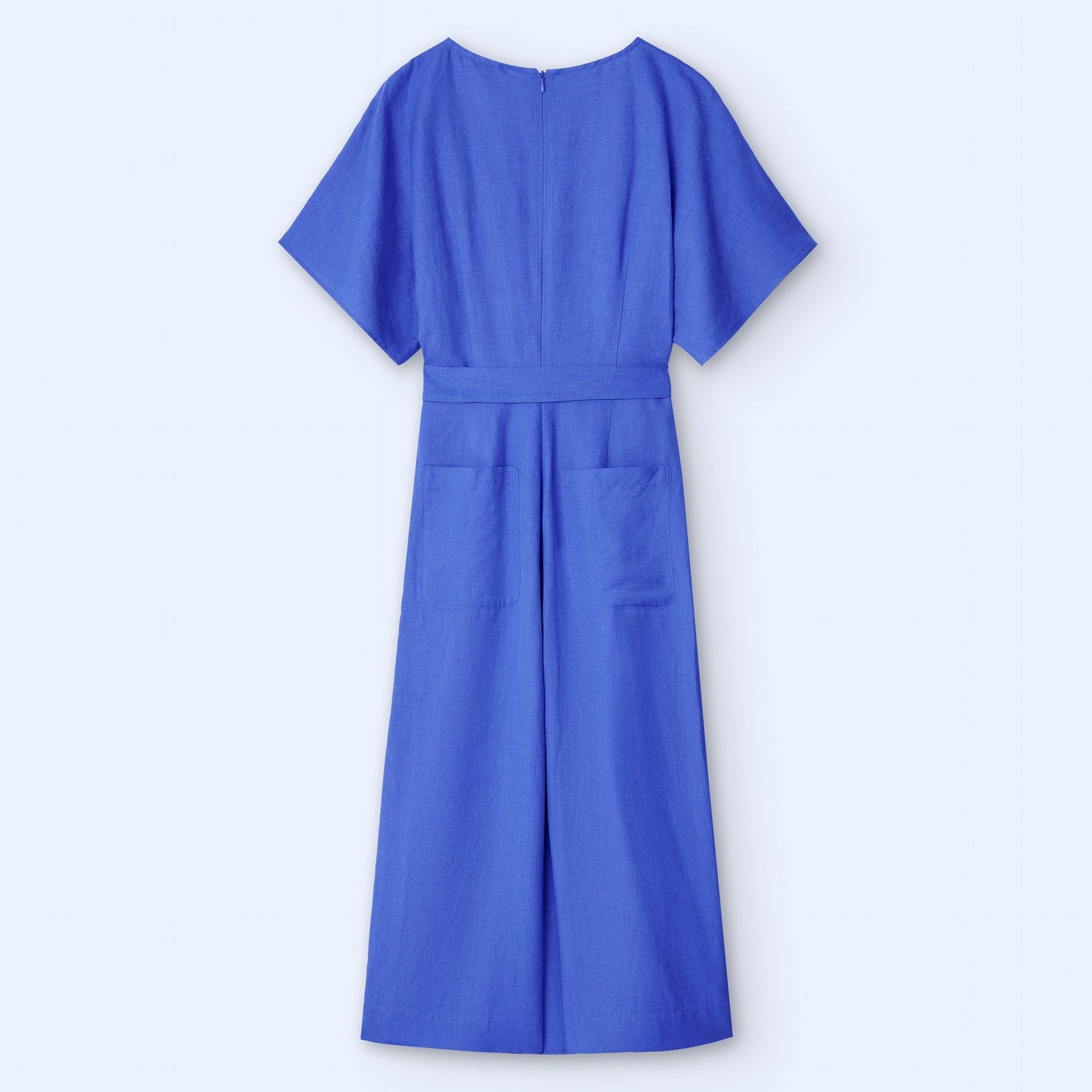 European Linen Jumpsuit - Dark Blue